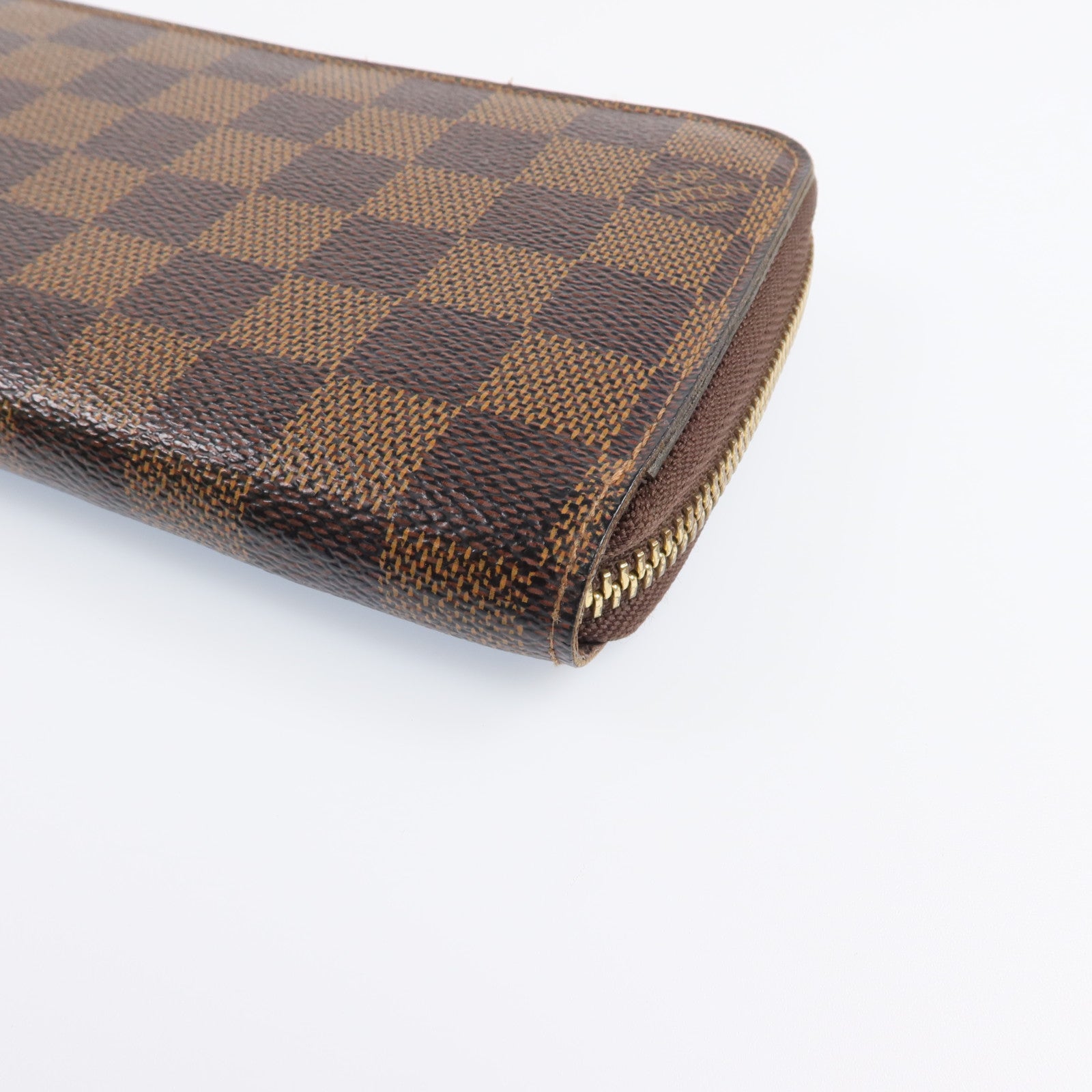LOUIS VUITTON 【激減優惠】Damier Zipper Long Wallet金扣長錢包