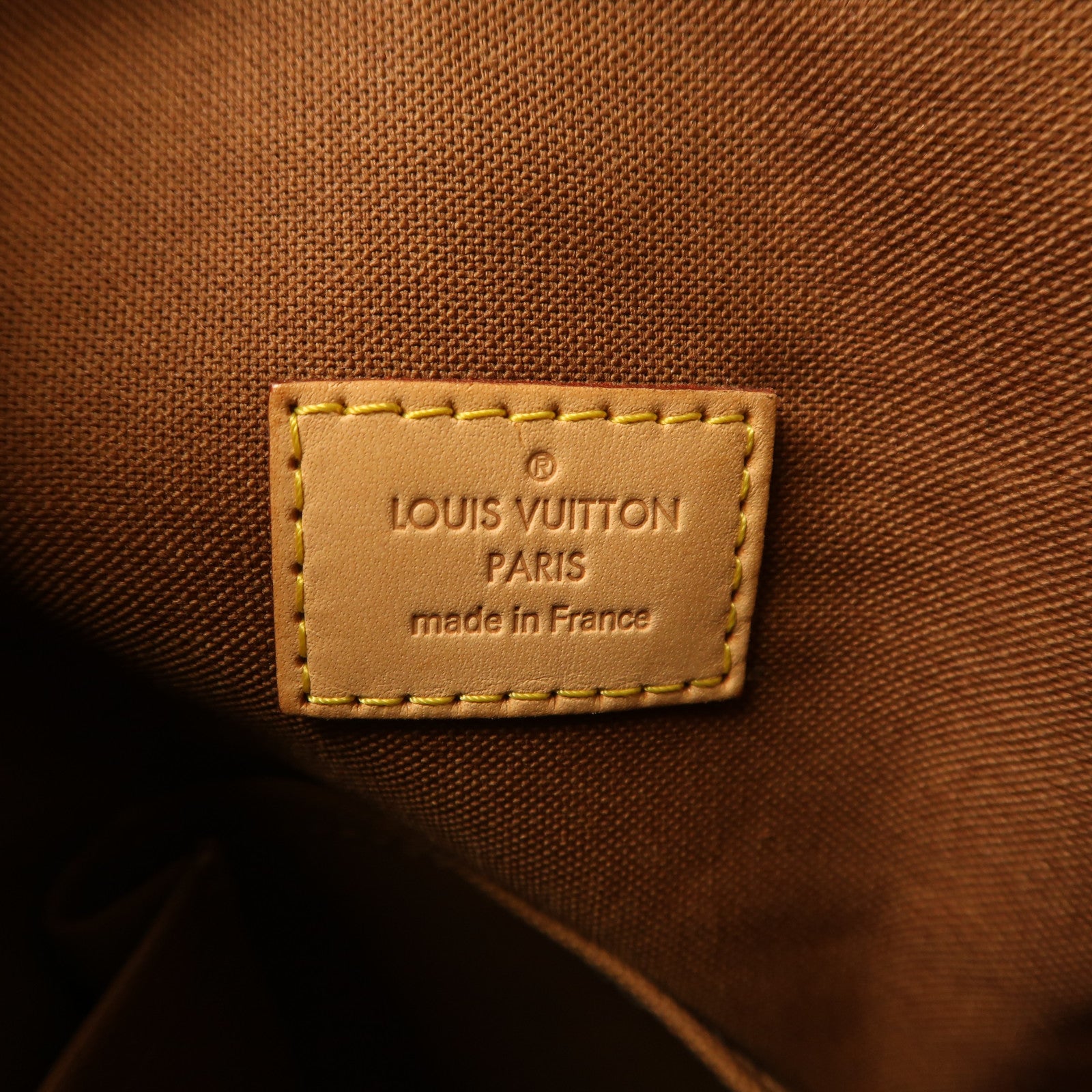 LOUIS VUITTON Monogram Odeon GM金扣手挽肩背兩用袋啡色