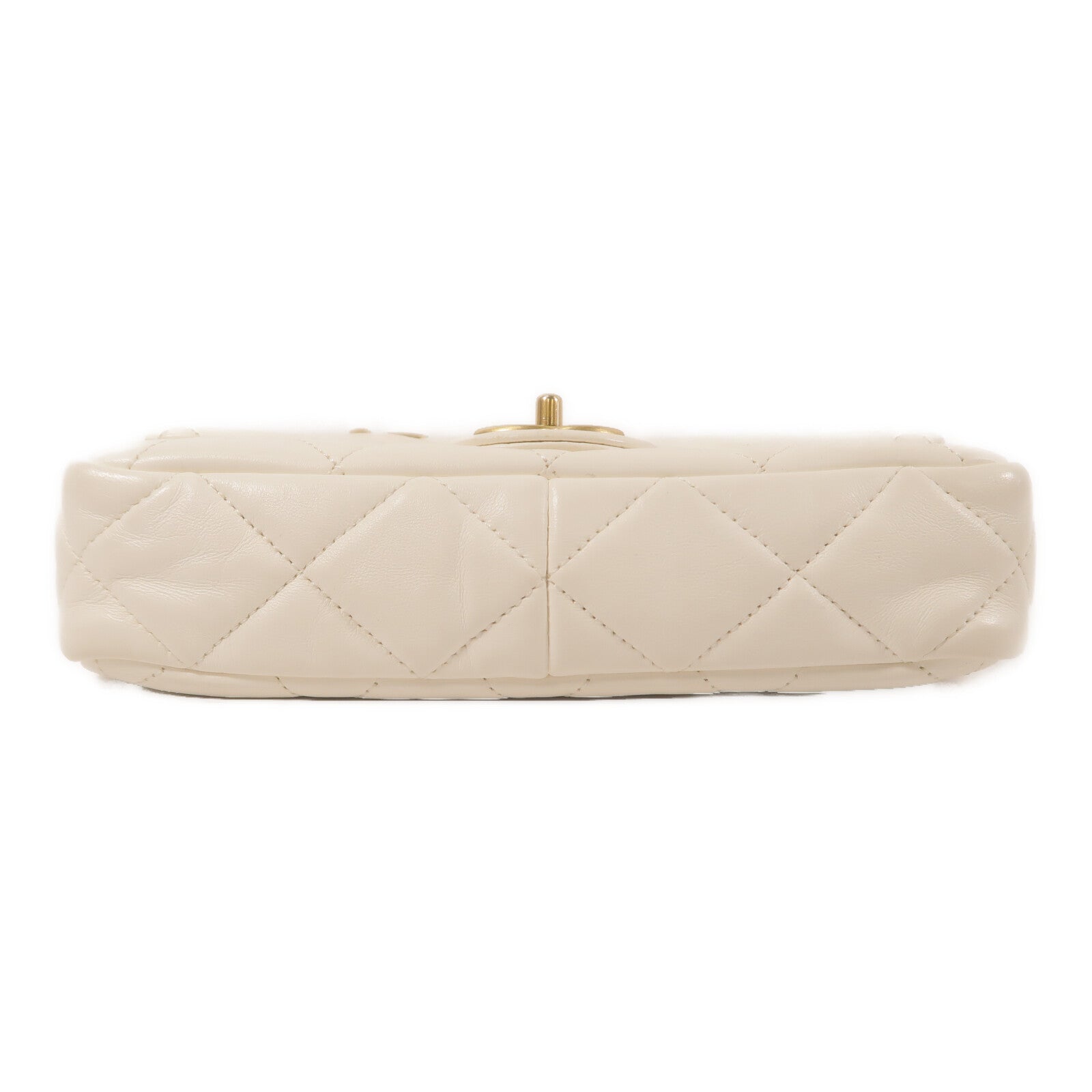 CHANEL 羊皮皮革23P Small Chunky Chain Flap Bag鏈帶肩背袋