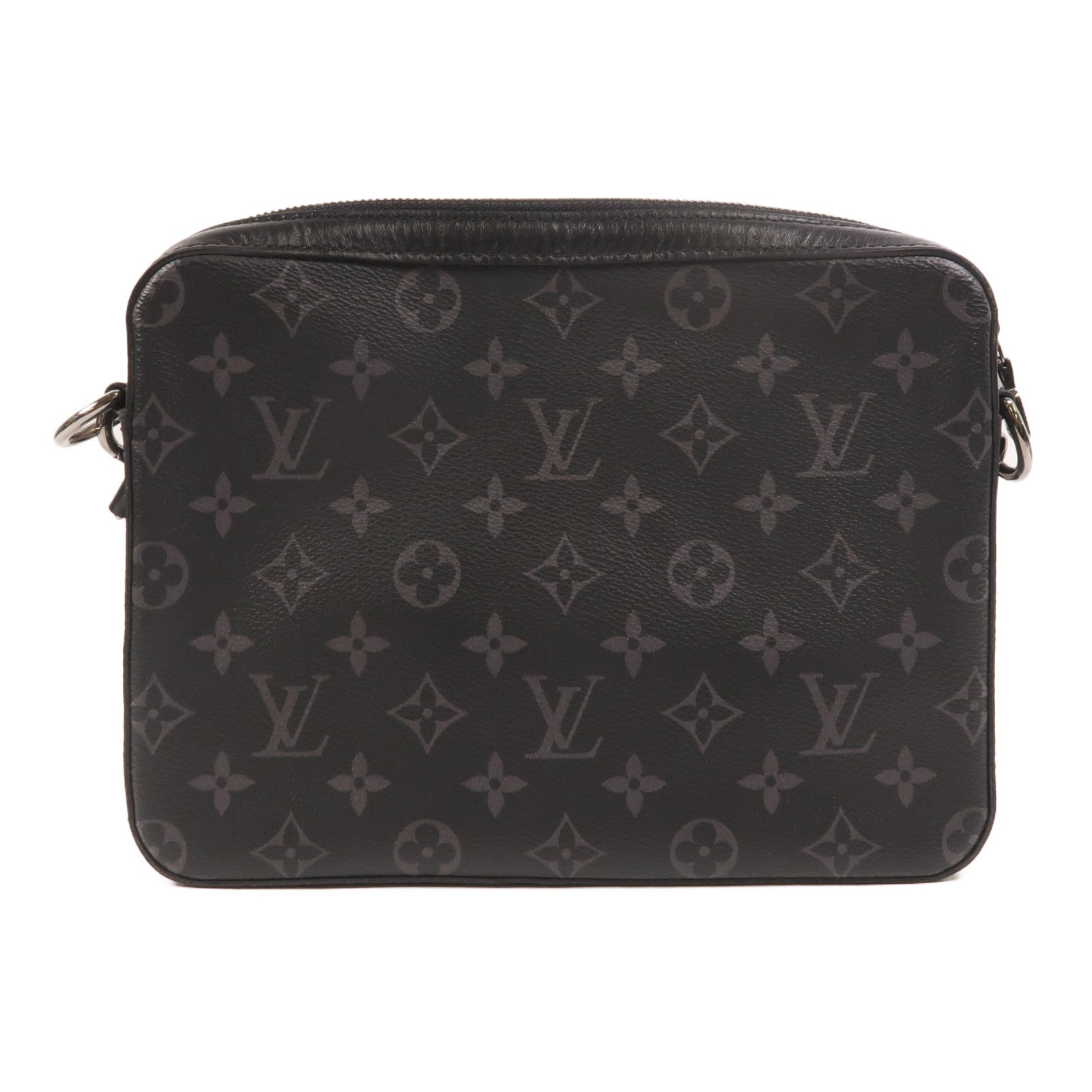 LOUIS VUITTON Monogram Eclipse Reverse Trio Messenger肩背袋