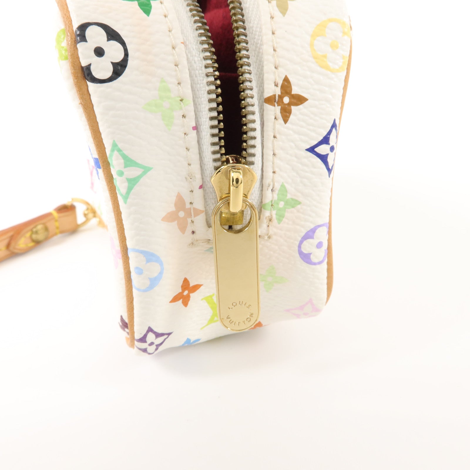 LOUIS VUITTON Monogram Multicolore Takashi Murakami Trousse Wapity Pouch小袋