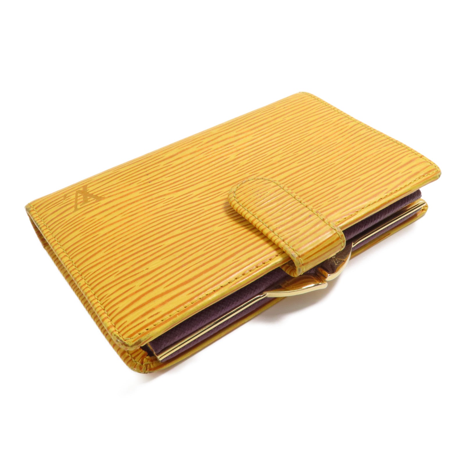 LOUIS VUITTON LV GHW Wallet  Epi Yellow
