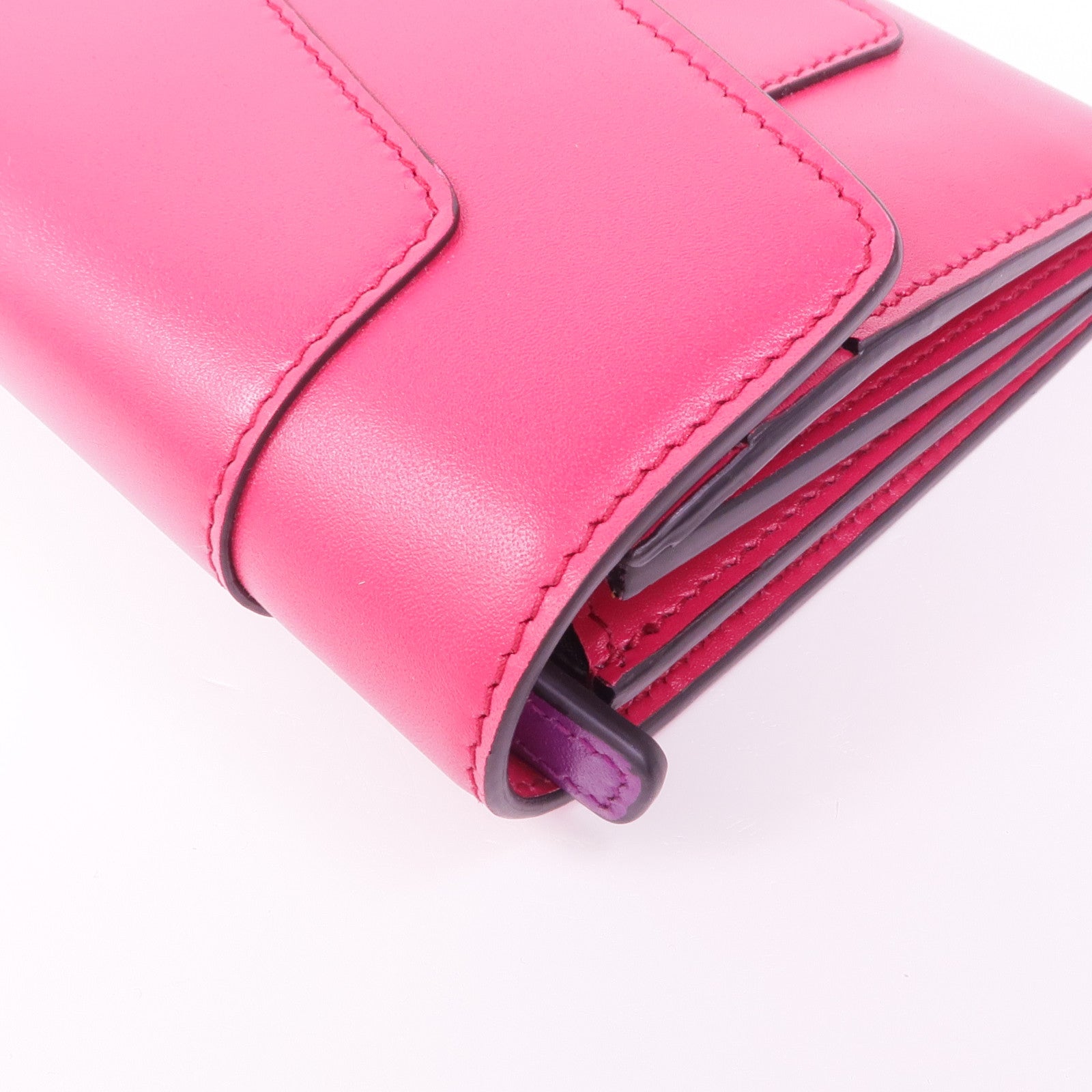 BVLGARI 牛皮皮革Serpenti Forever Wallet金扣長錢包