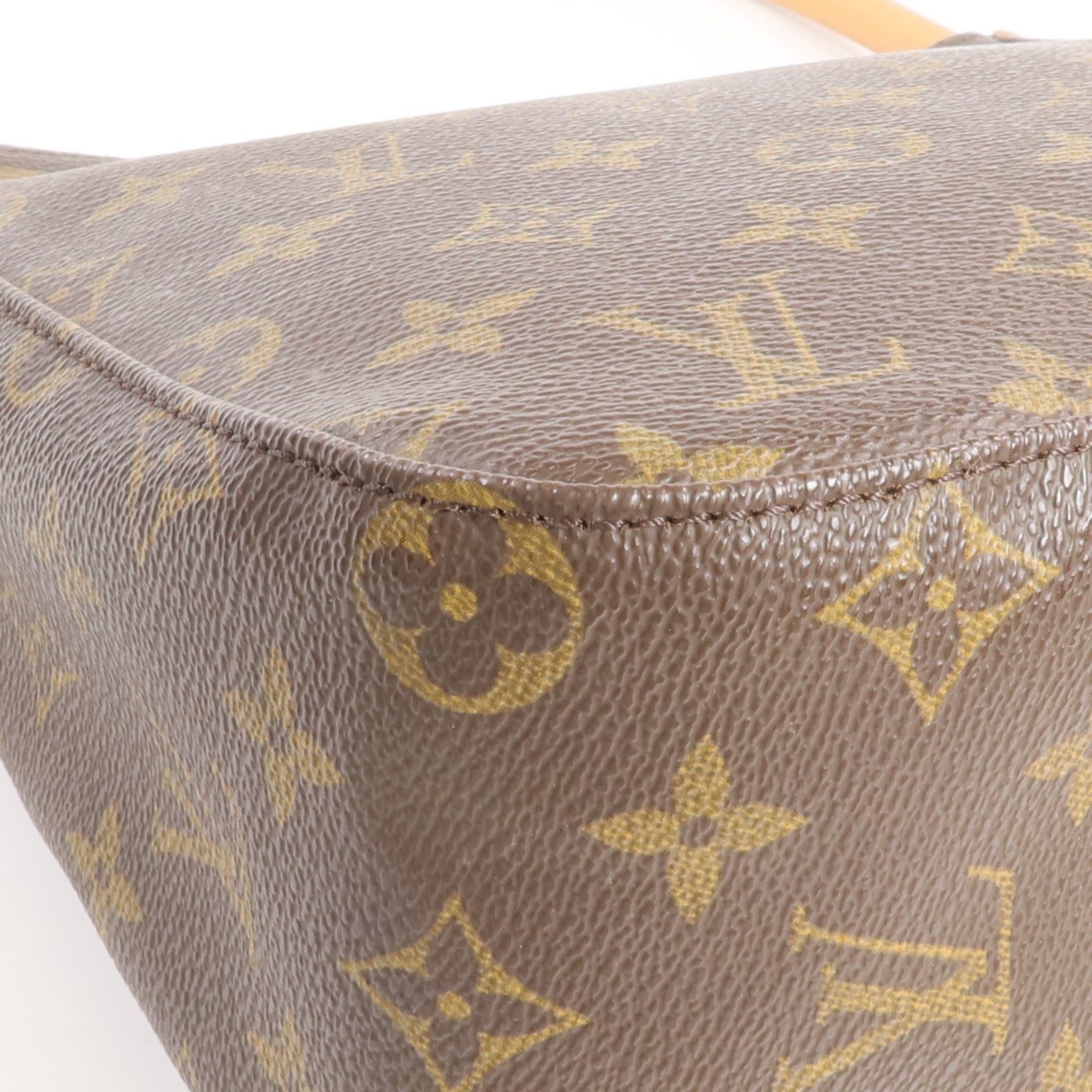 LOUIS VUITTON Monogram Looping MM金扣肩背袋