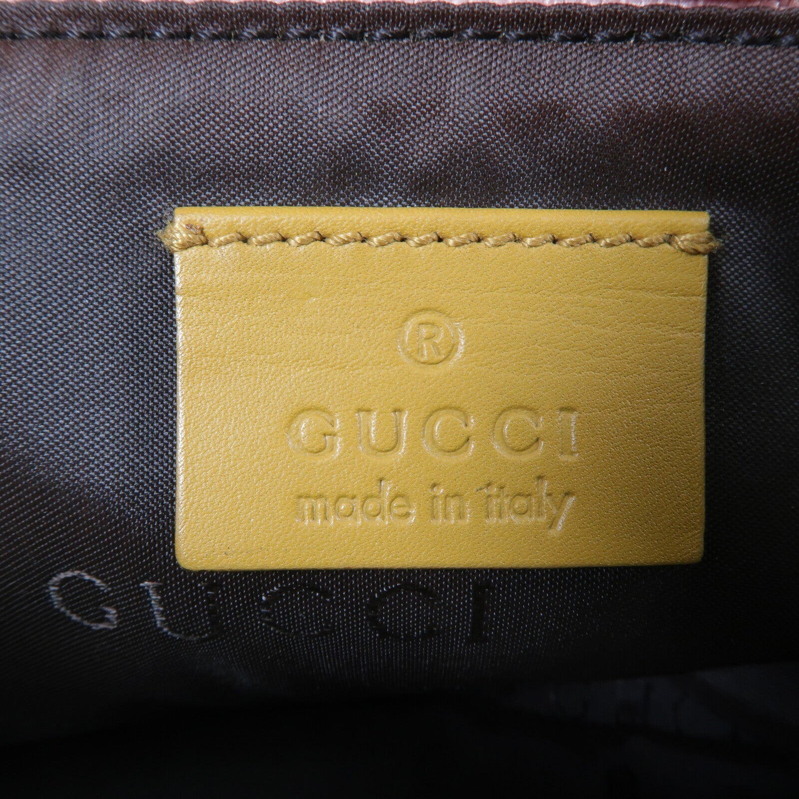 GUCCI 絨布GG Boat Pochette肩背袋