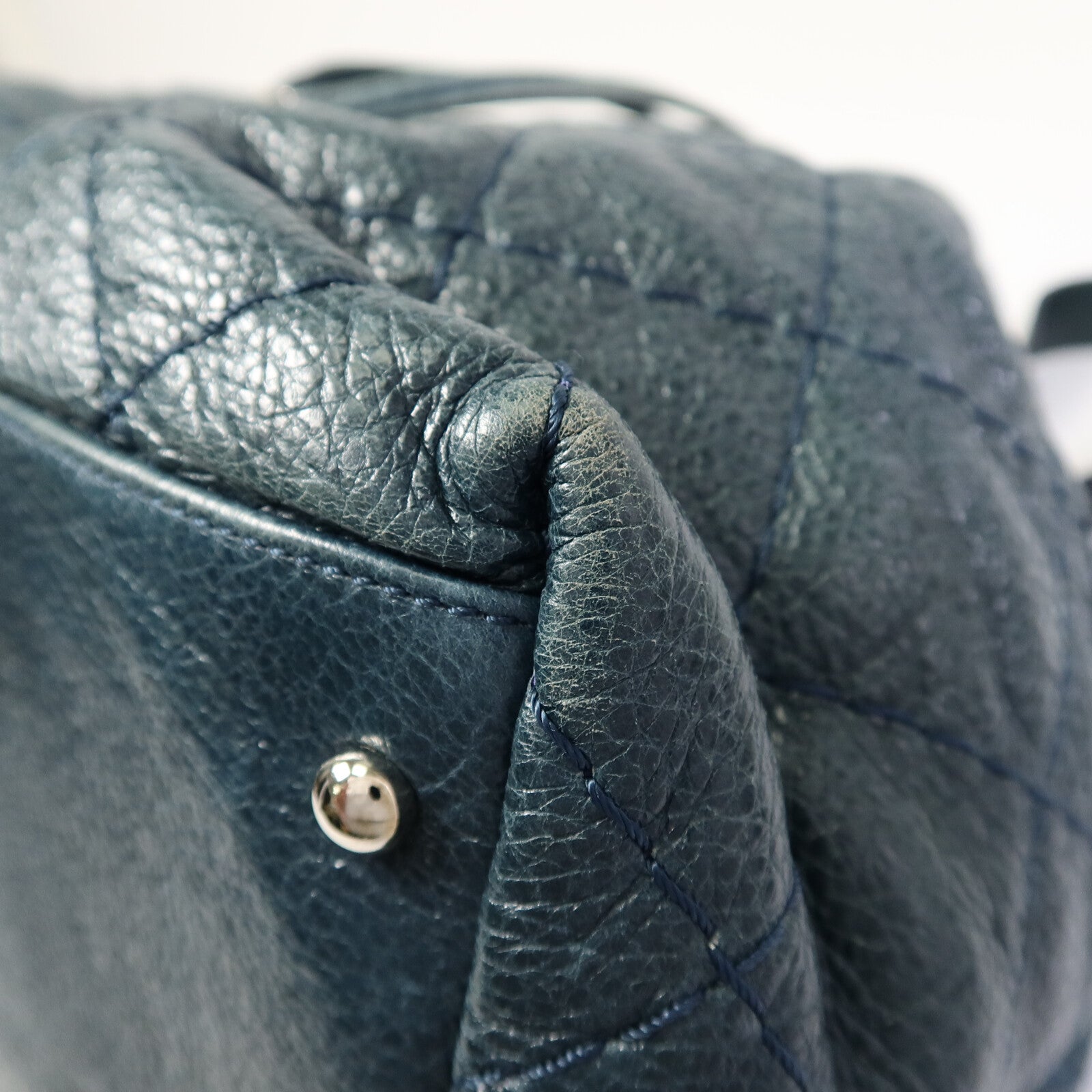 CHANEL 牛皮皮革Shoulder Bag鏈帶手挽袋