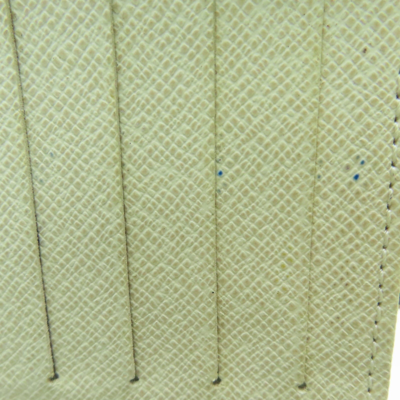 LOUIS VUITTON 【激減優惠】Damier Azur Zippy Wallet金扣錢包白色