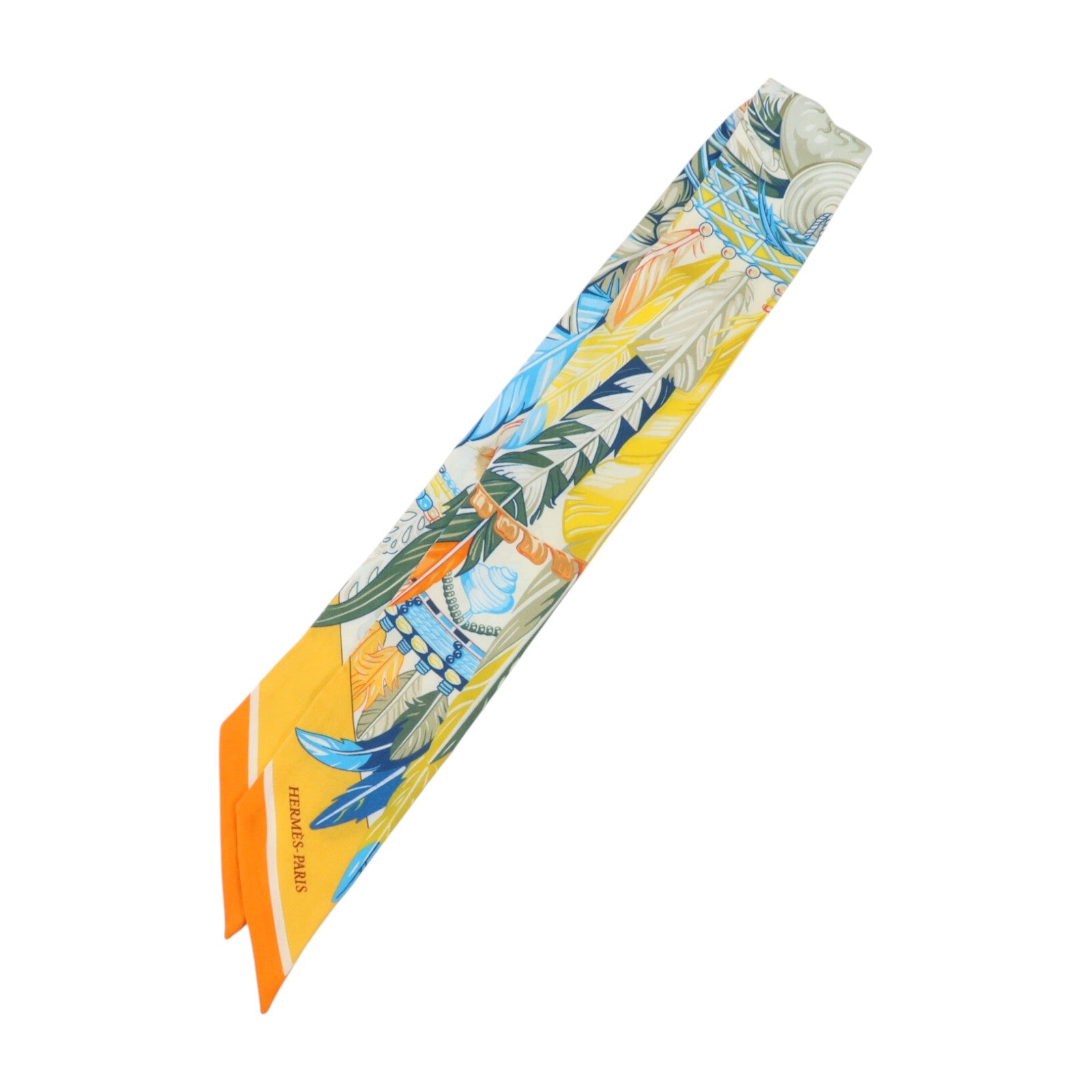 HERMES 絲質Twilly絲巾