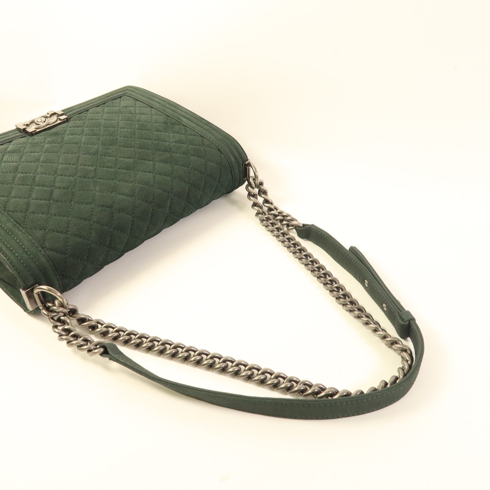 CHANEL 牛皮皮革Boy Chanel 30鏈帶肩背袋