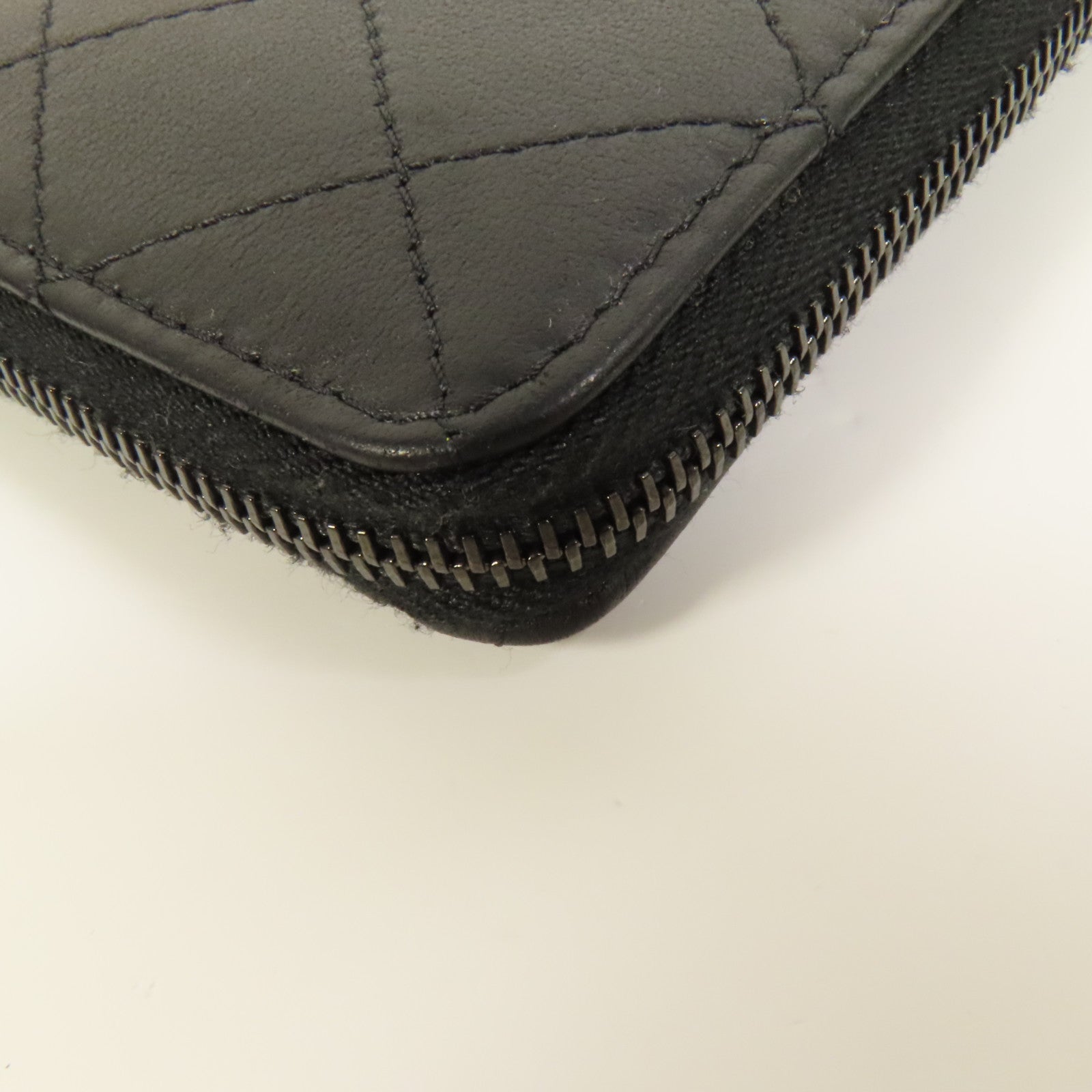 CHANEL 羊皮皮革CoCo SoBlack L錢包