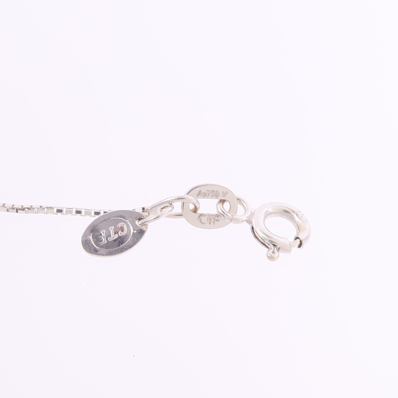 JEWELRY 18K白金Ruby Diamond Necklace紅寶石/鑽石項鍊