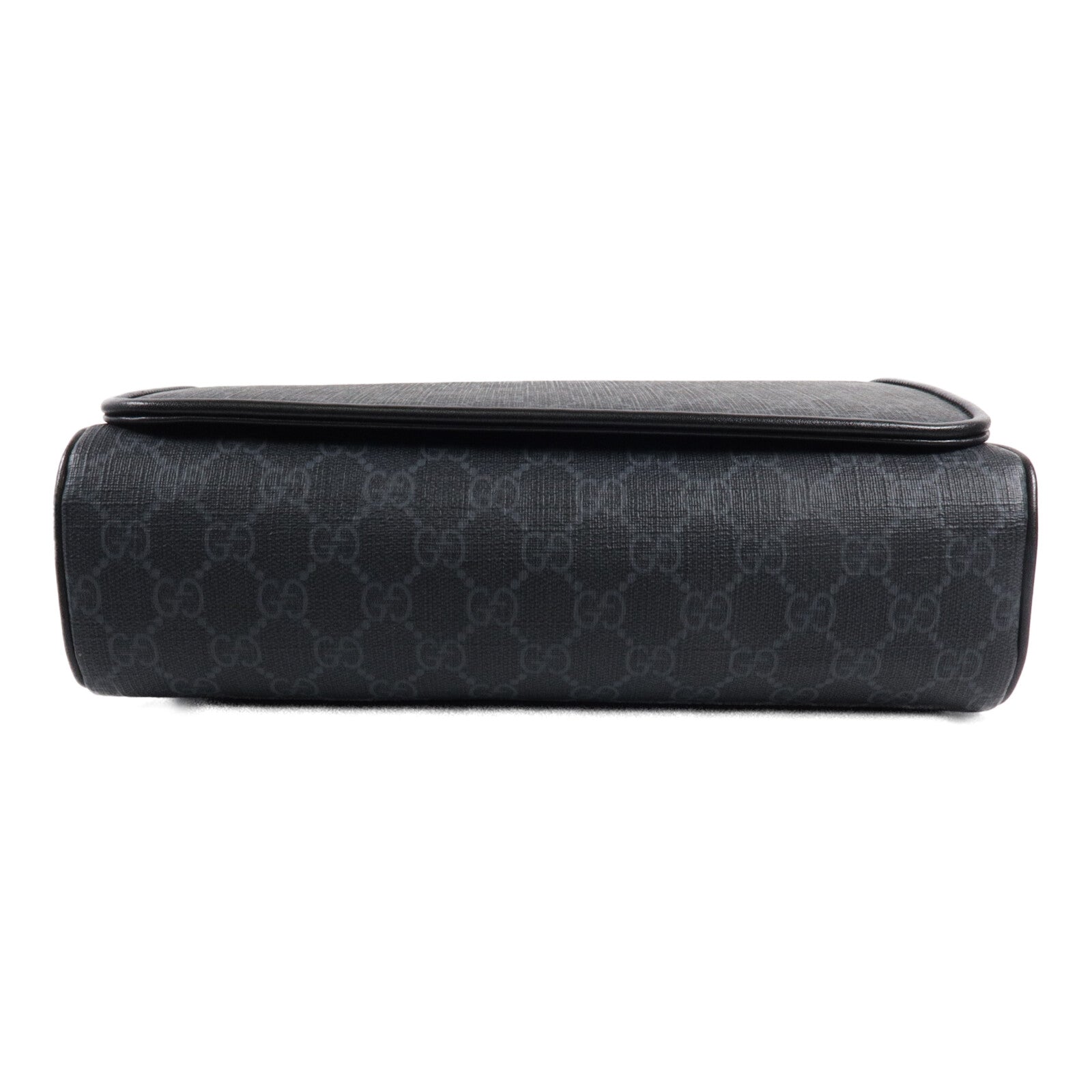 GUCCI 塗層帆布GG Black Medium Crssbody Bag肩背袋