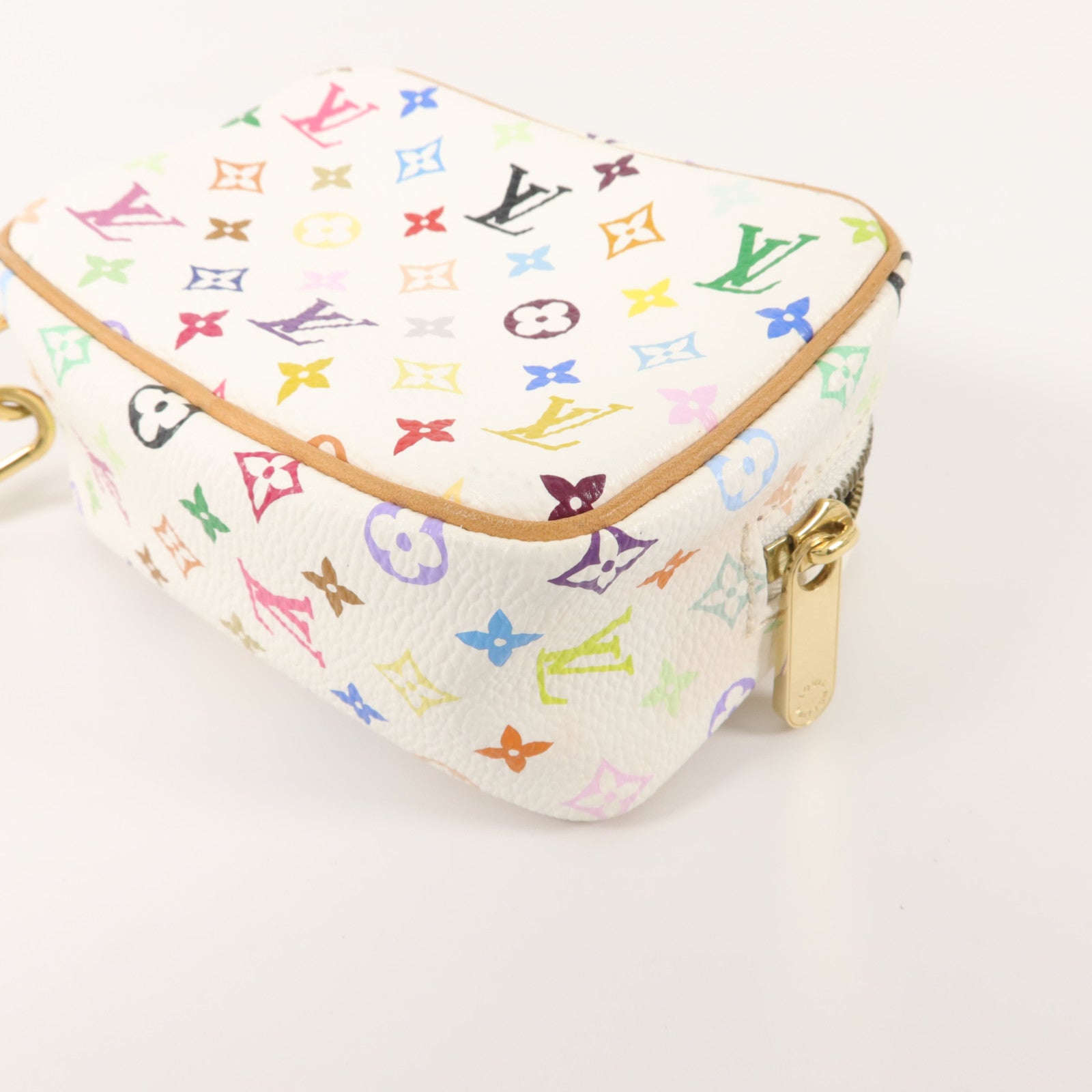 LOUIS VUITTON Monogram Multicolore Takashi Murakami Trousse Wapity Pouch小袋