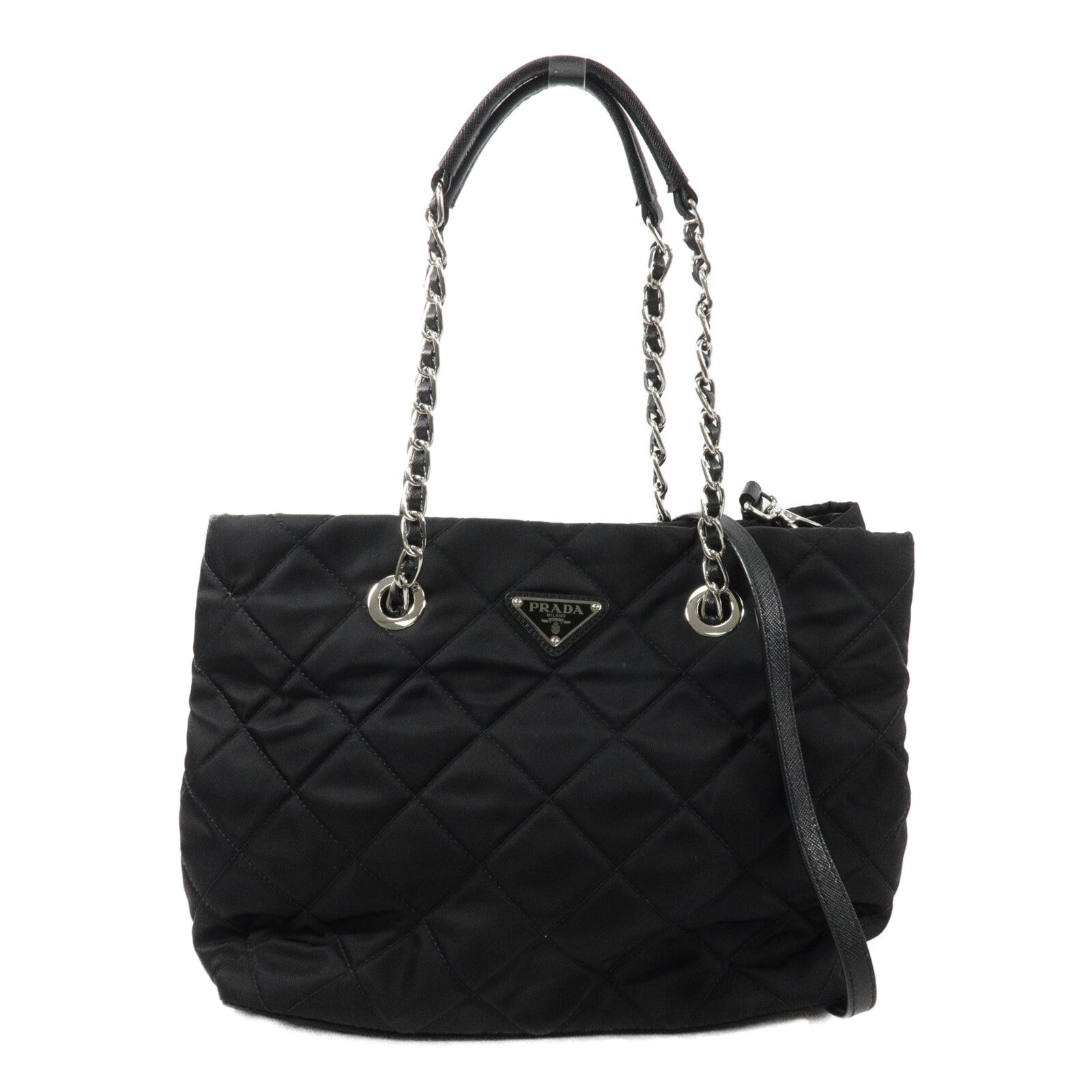 PRADA 尼龍Quilted Tessuto Tote Bag手挽肩背兩用袋