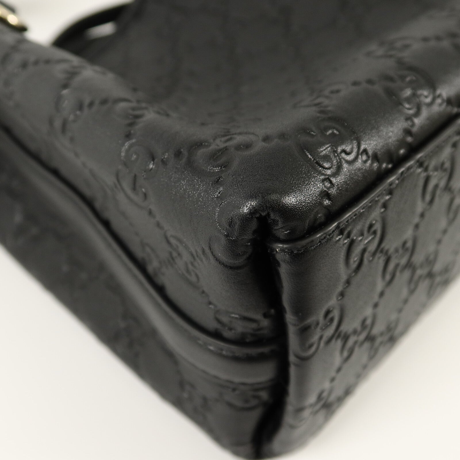 GUCCI GG Emblem Small Bucket手挽肩背兩用袋