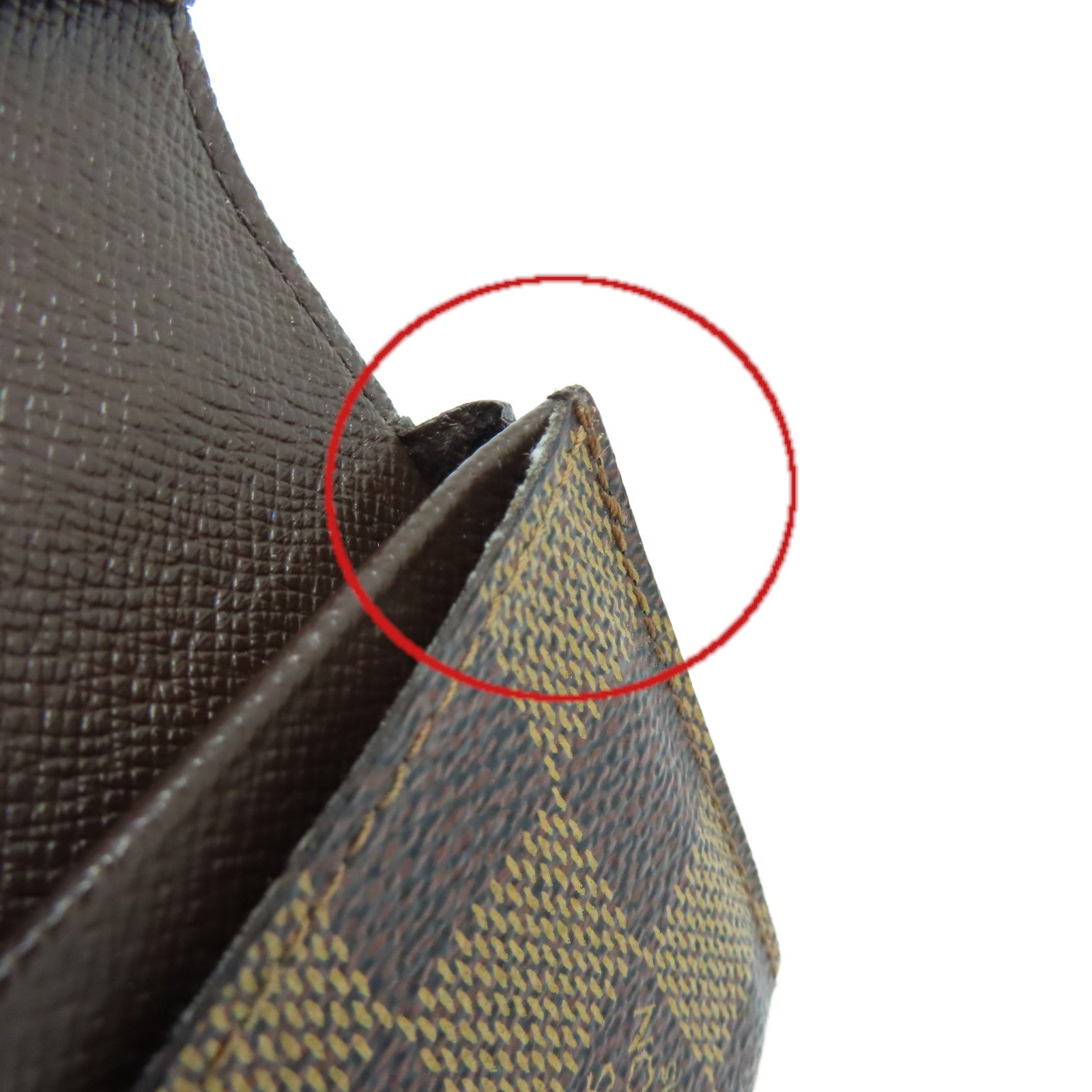 LOUIS VUITTON Damier Card Case卡片套啡色