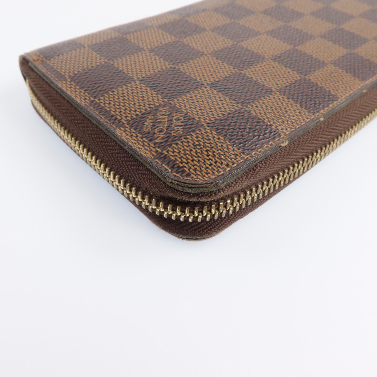 LOUIS VUITTON 【激減優惠】Damier Zipper Long Wallet金扣長錢包