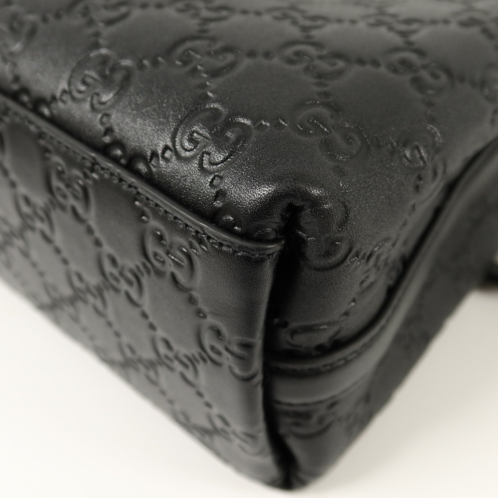 GUCCI GG Emblem Small Bucket手挽肩背兩用袋