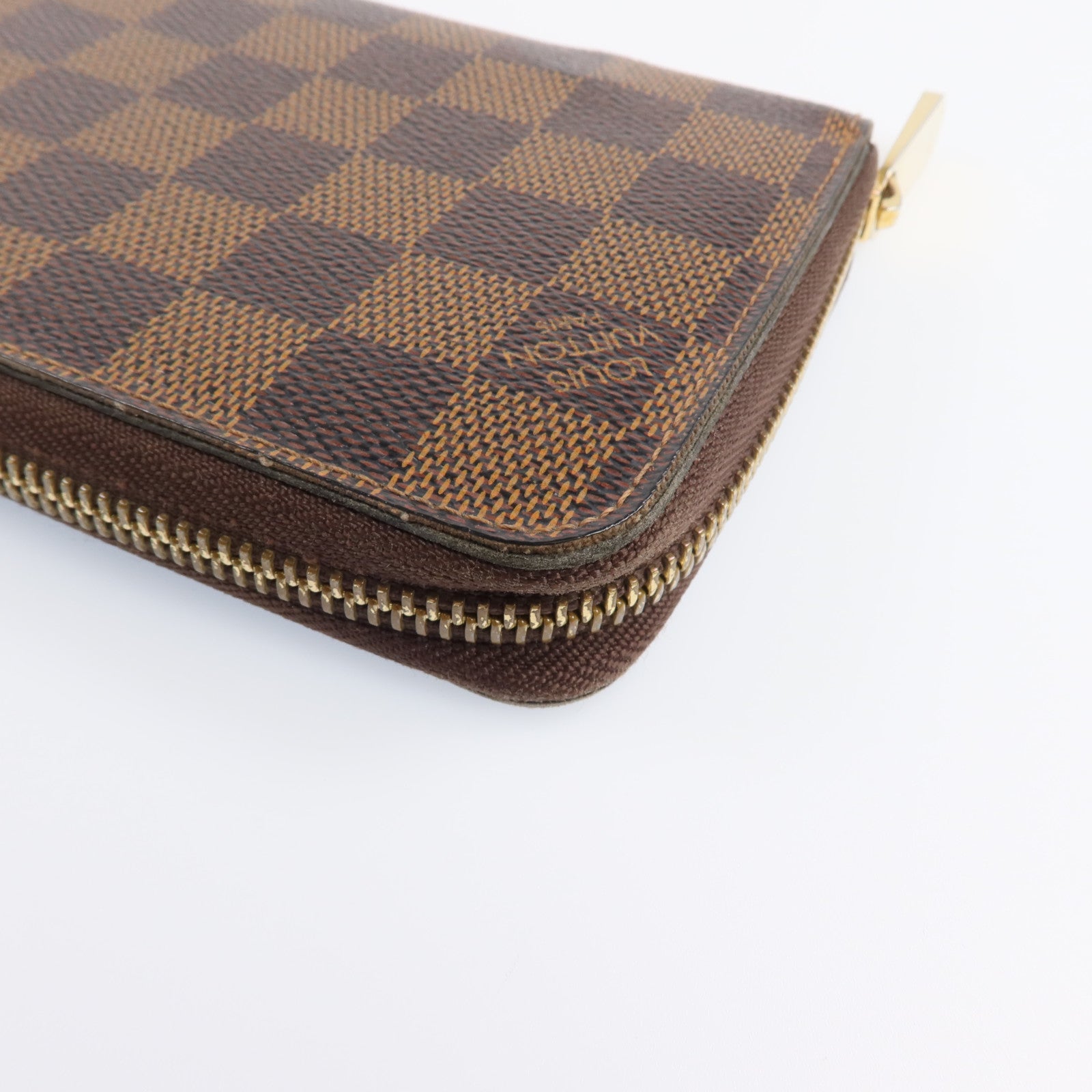 LOUIS VUITTON 【激減優惠】Damier Zipper Long Wallet金扣長錢包