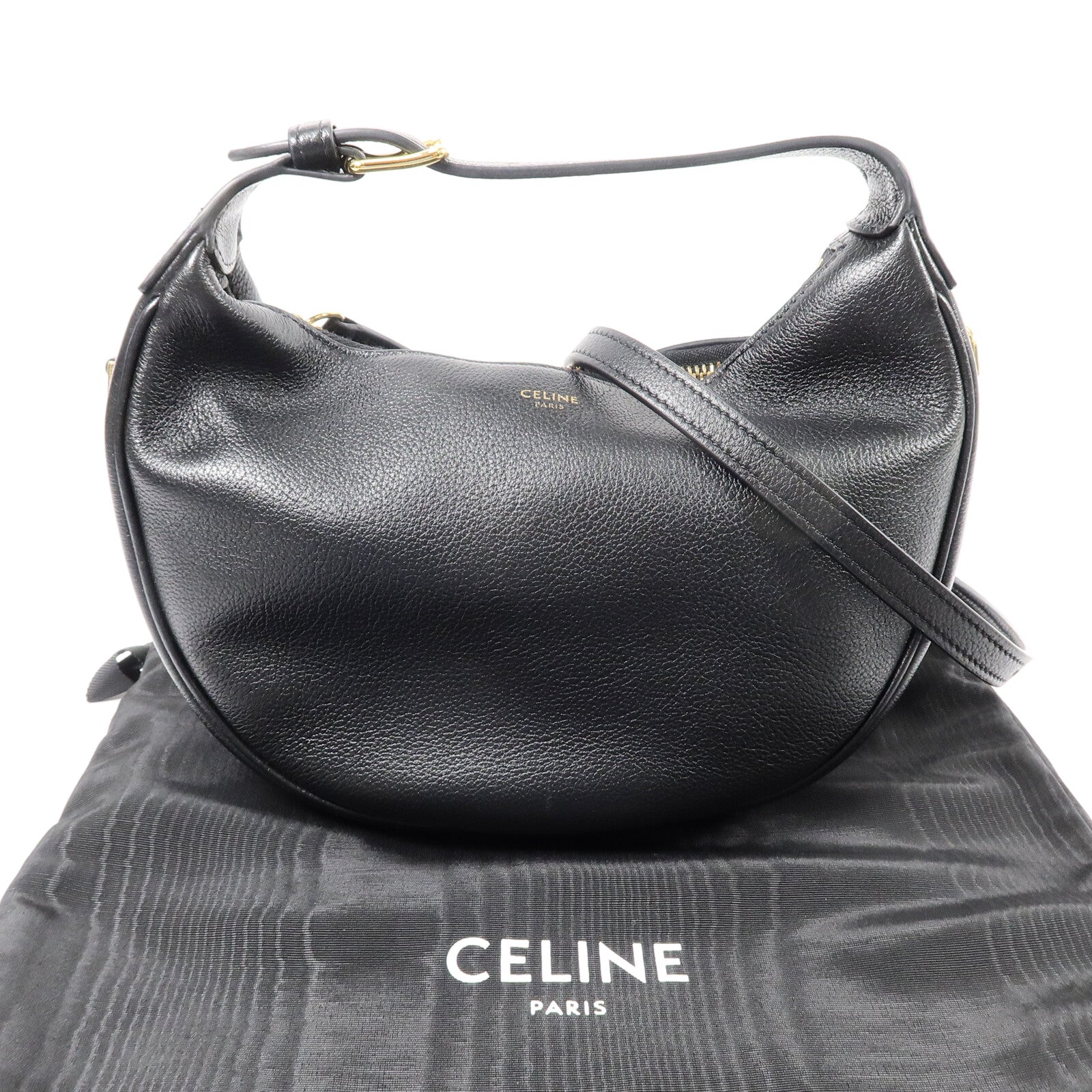 CELINE 牛皮皮革Teen LuLu手挽肩背兩用袋
