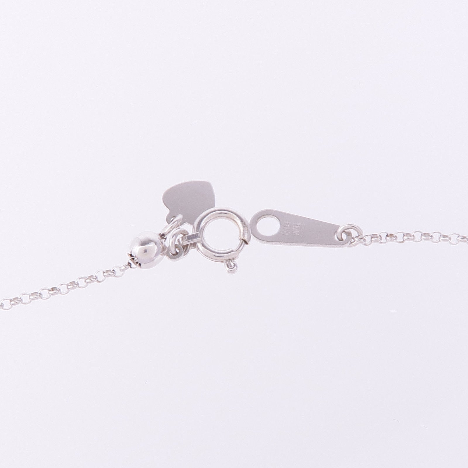 JEWELRY 18K白金Diamond Necklace鑽石項鍊