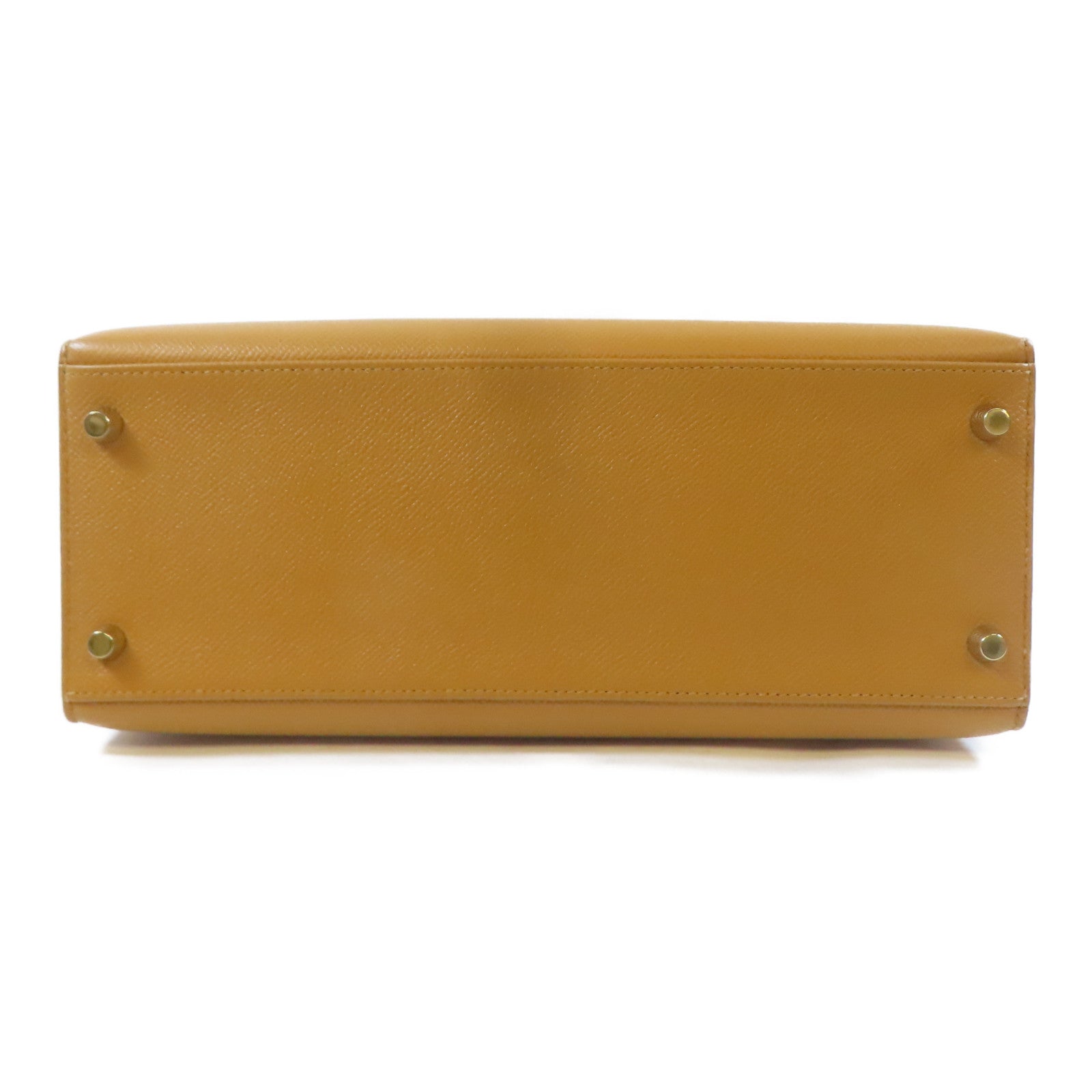 HERMES Epsom皮革Kelly 28金扣手挽肩背兩用袋Caramel/啡色
