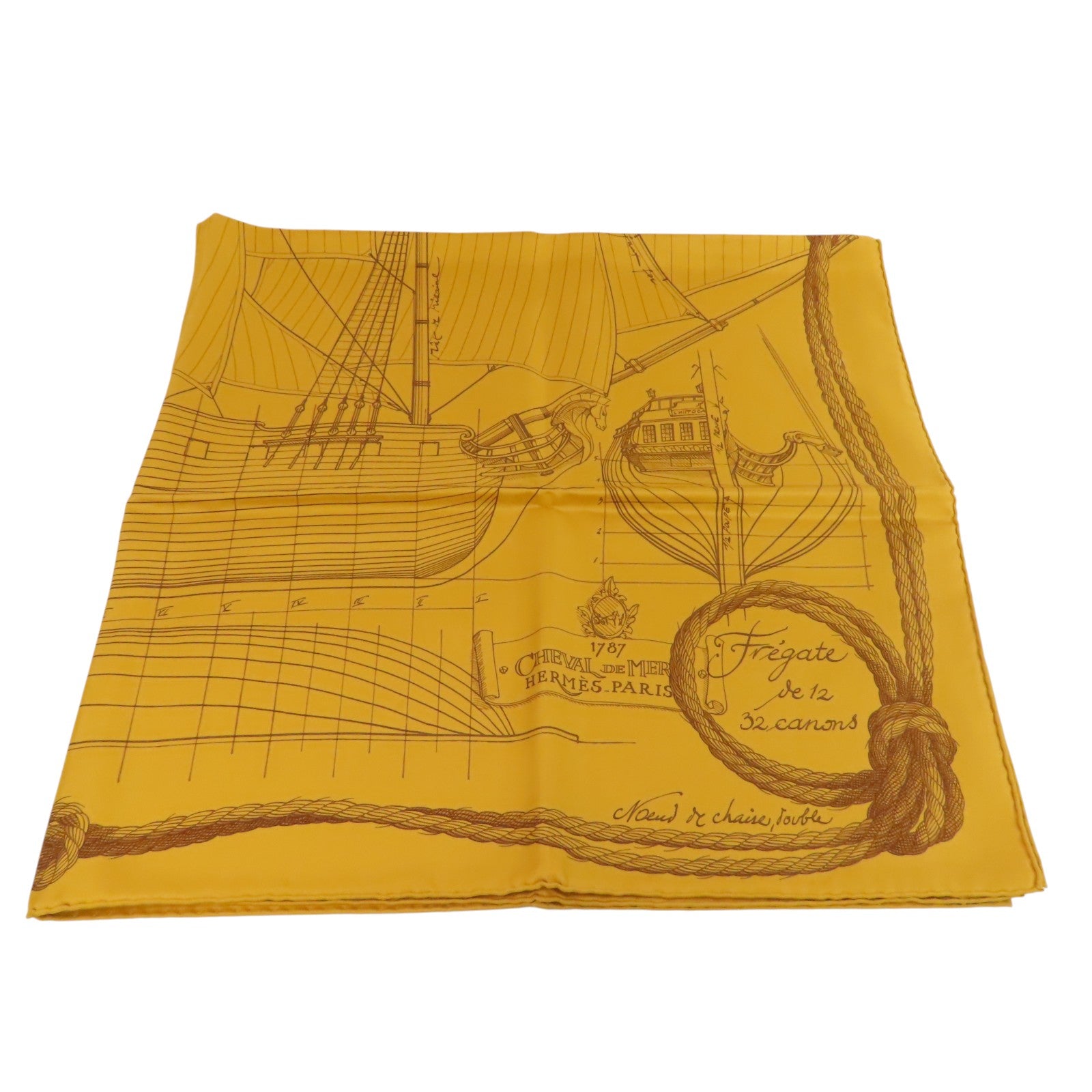 HERMES 絲質Scarf 90x90絲巾