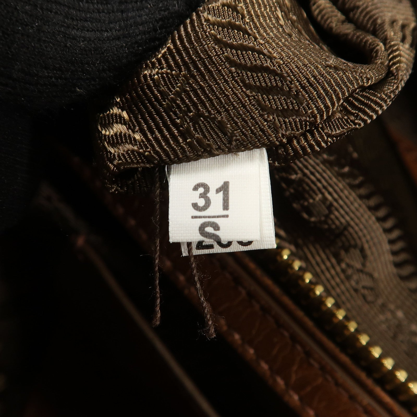 PRADA 牛皮皮革Bauletto Bag金扣手挽肩背兩用袋
