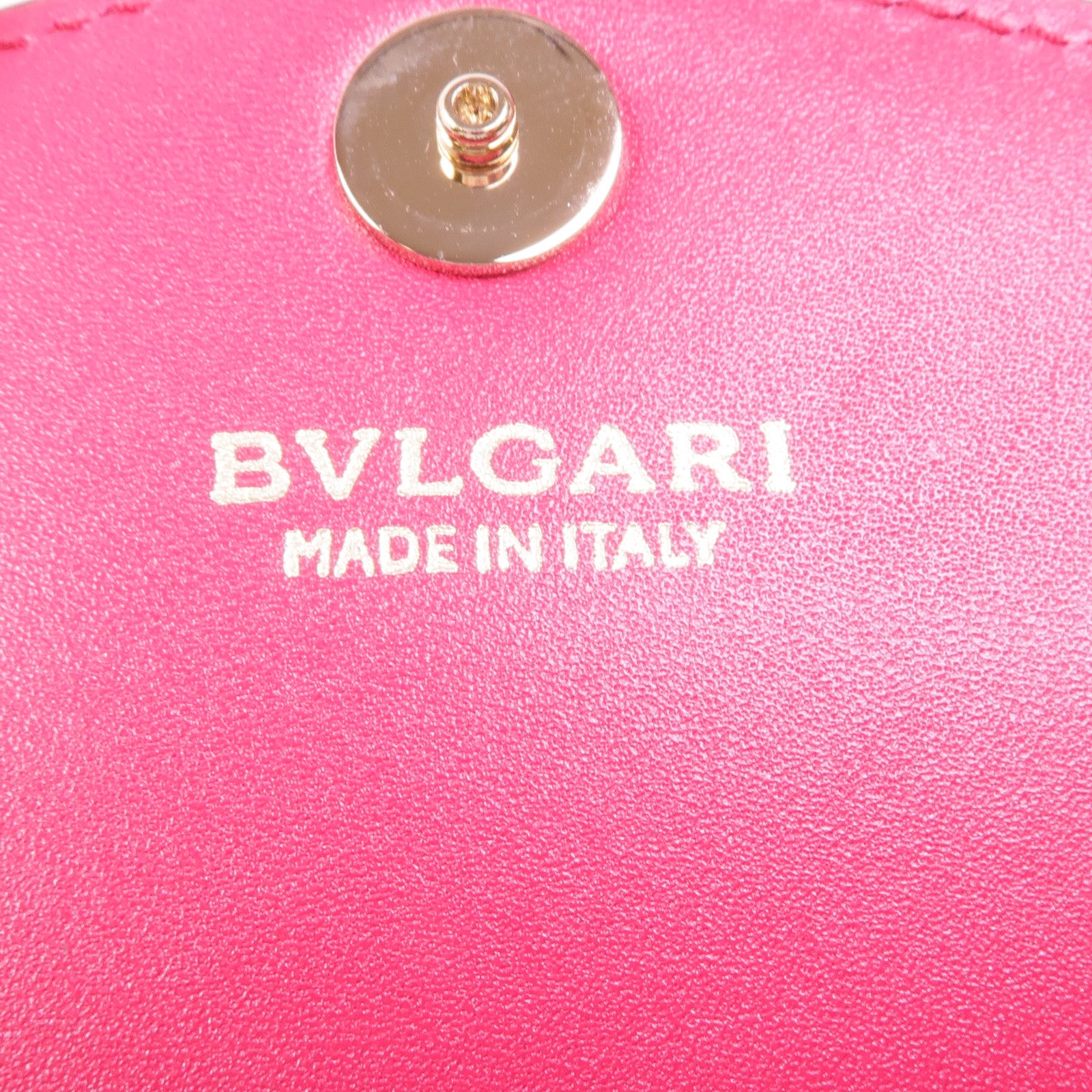 BVLGARI 牛皮皮革Serpenti Forever Wallet金扣長錢包