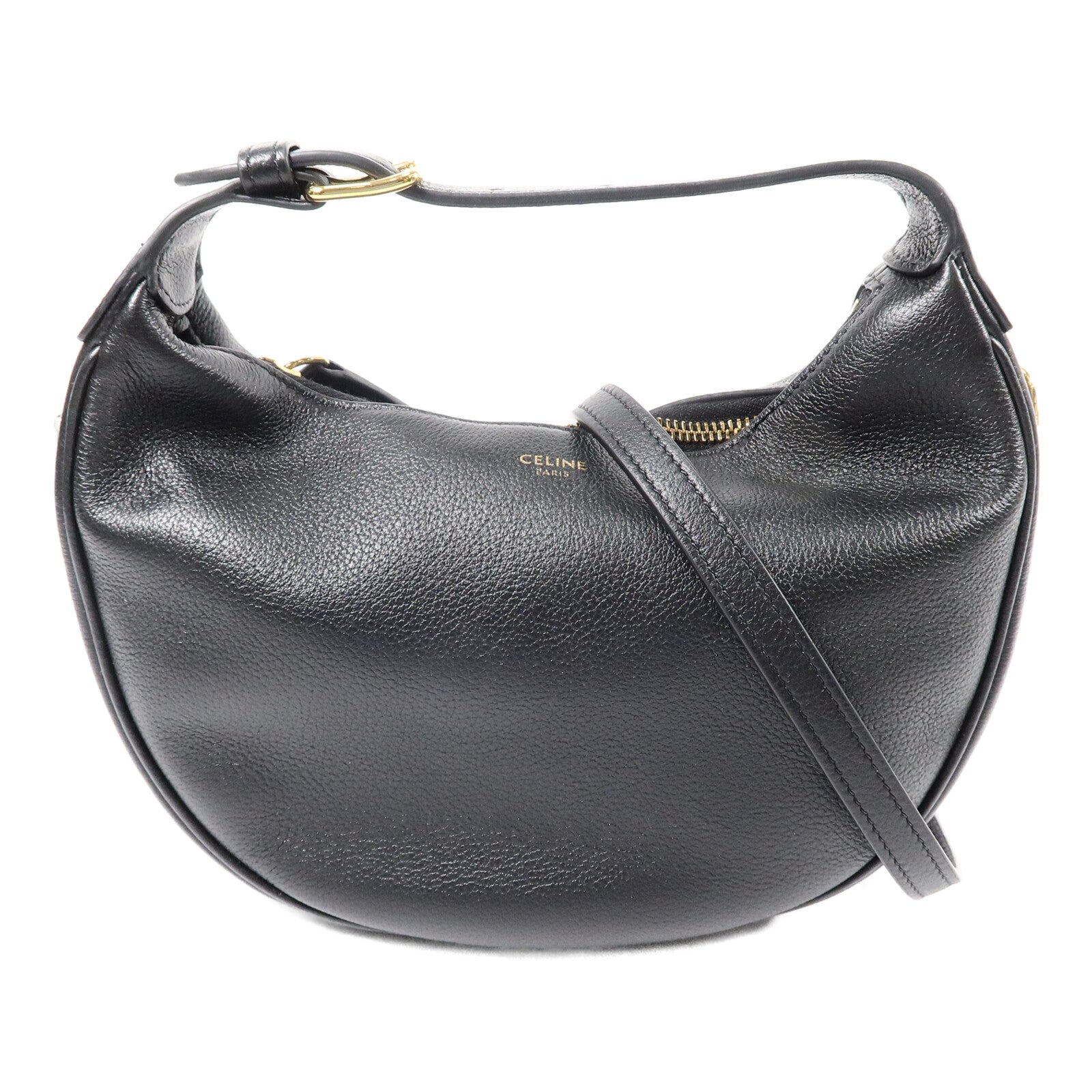 CELINE 牛皮皮革Teen LuLu手挽肩背兩用袋