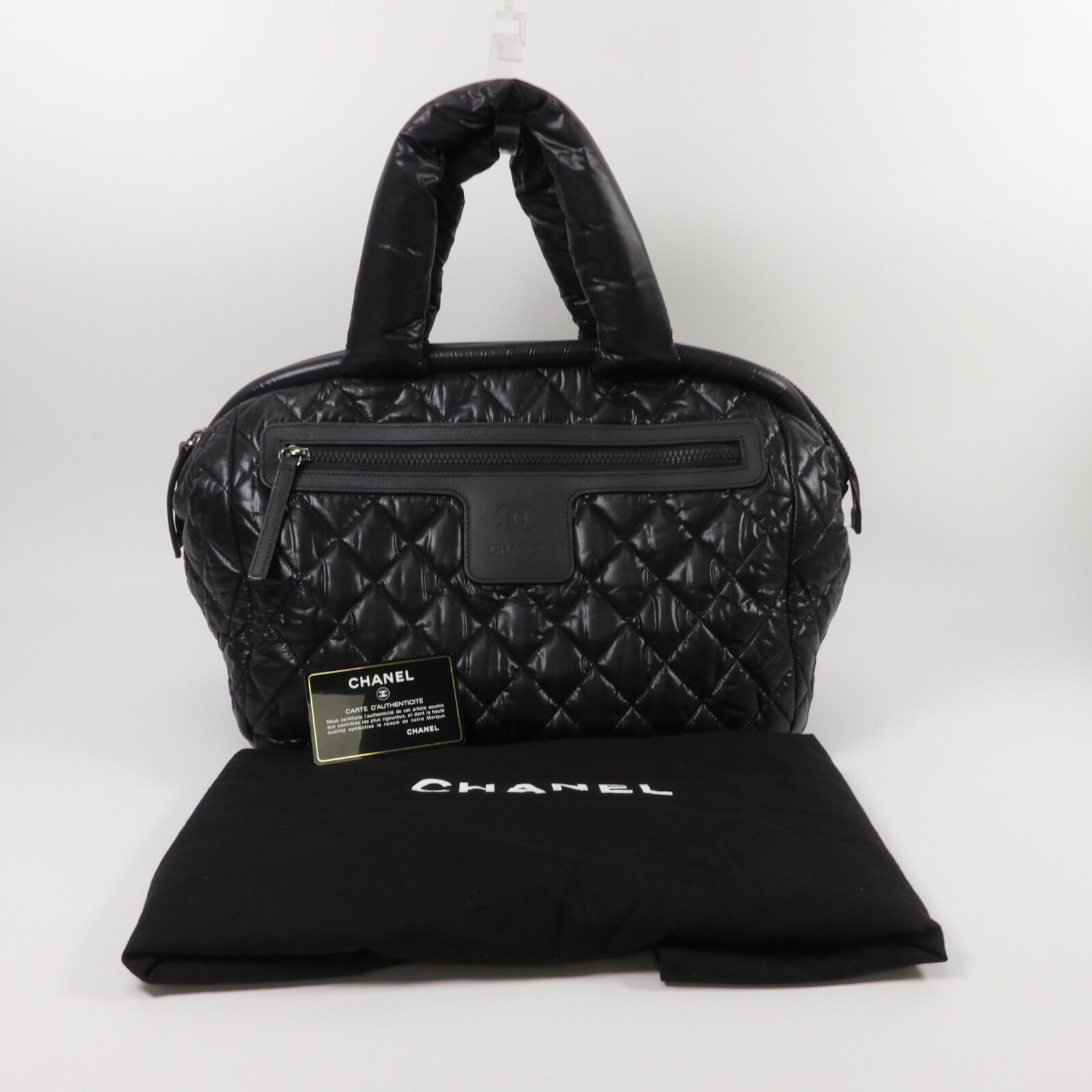 CHANEL 尼龍Coco Cocoon手挽袋