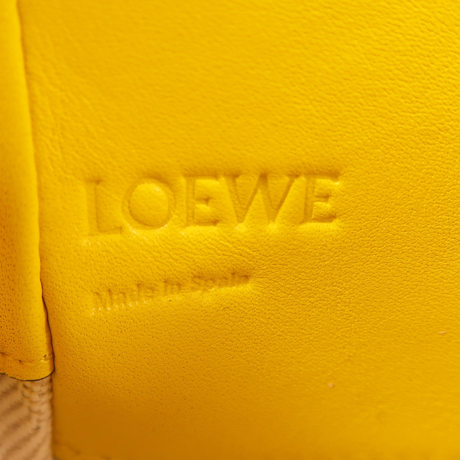 LOEWE 羊皮皮革Nano Hammock金扣手挽肩背兩用袋