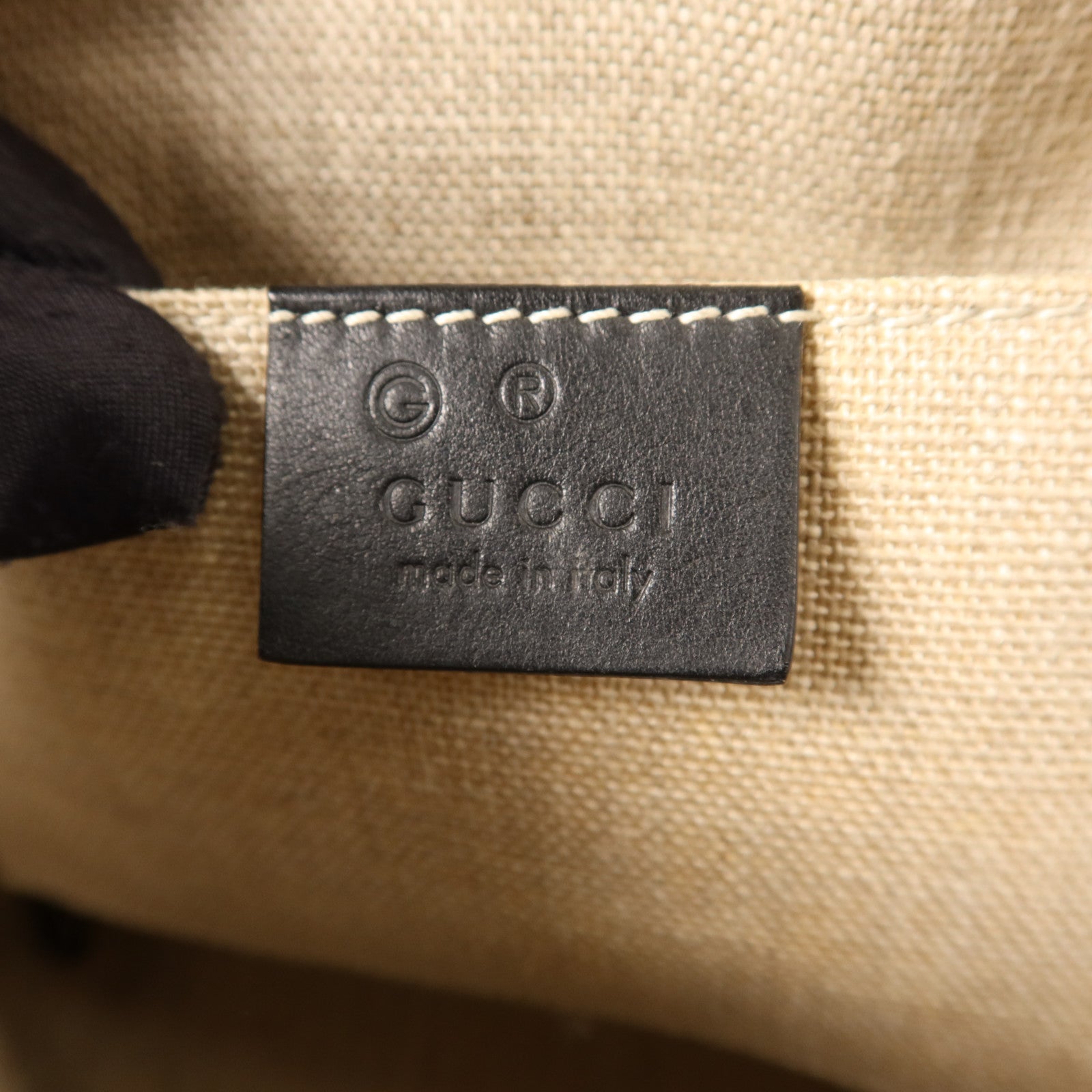 GUCCI 牛皮皮革2 Way Shoulder Bag金扣手挽肩背兩用袋