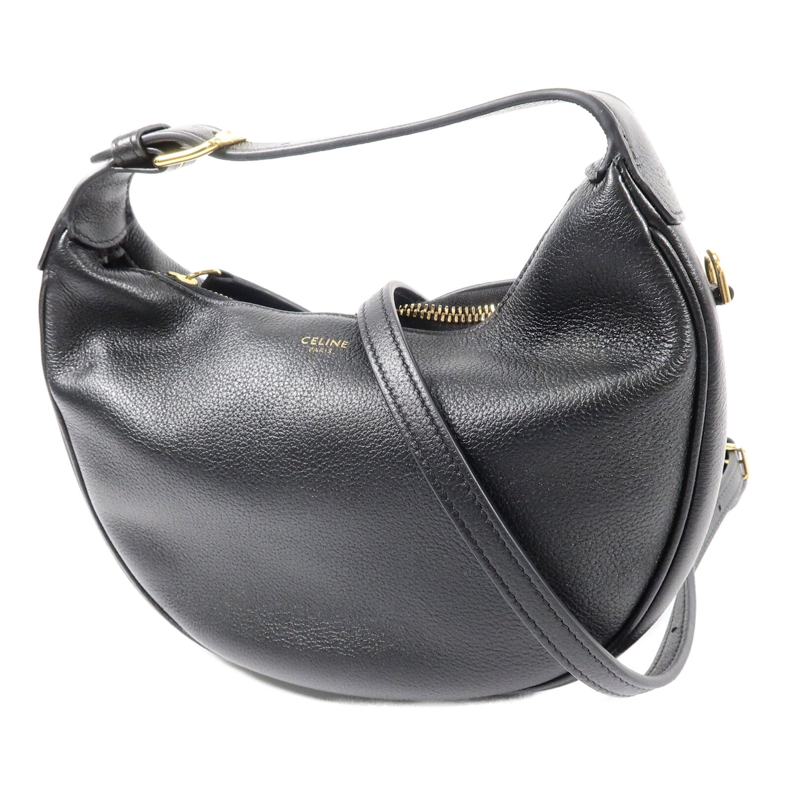 CELINE 牛皮皮革Teen LuLu手挽肩背兩用袋