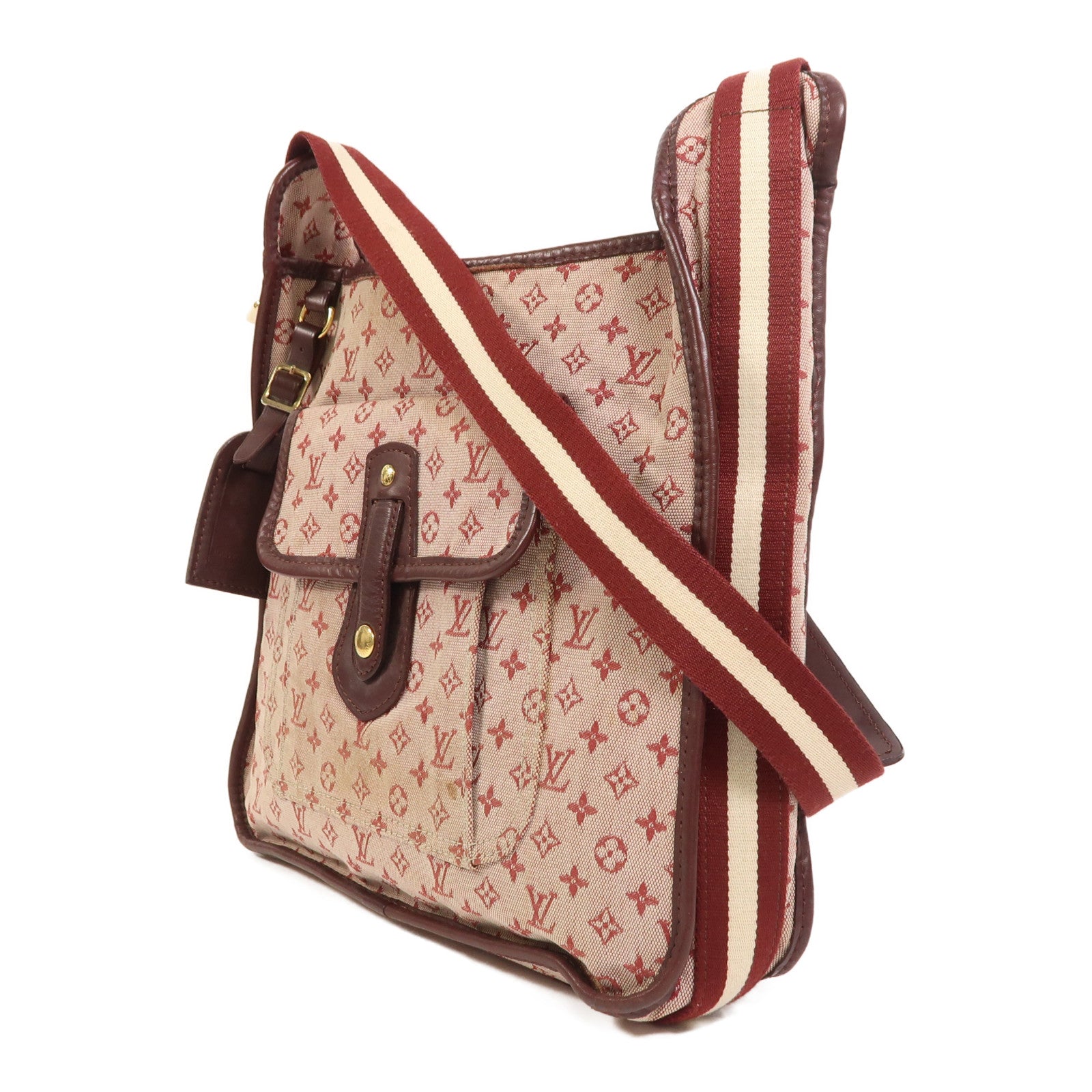 LOUIS VUITTON 【激減優惠】Monogram Mini Lin Mary Kate金扣肩背袋