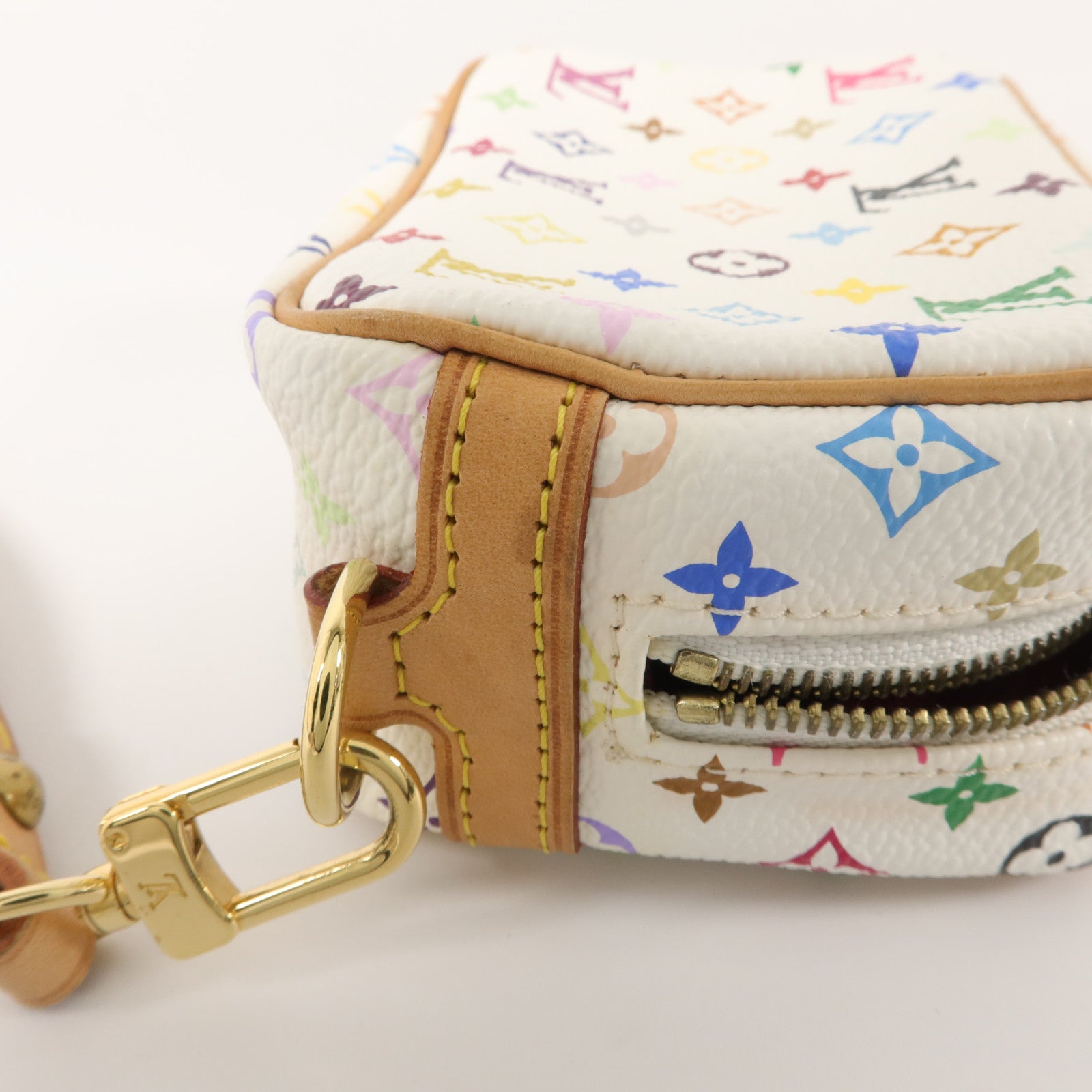 LOUIS VUITTON Monogram Multicolore Takashi Murakami Trousse Wapity Pouch小袋