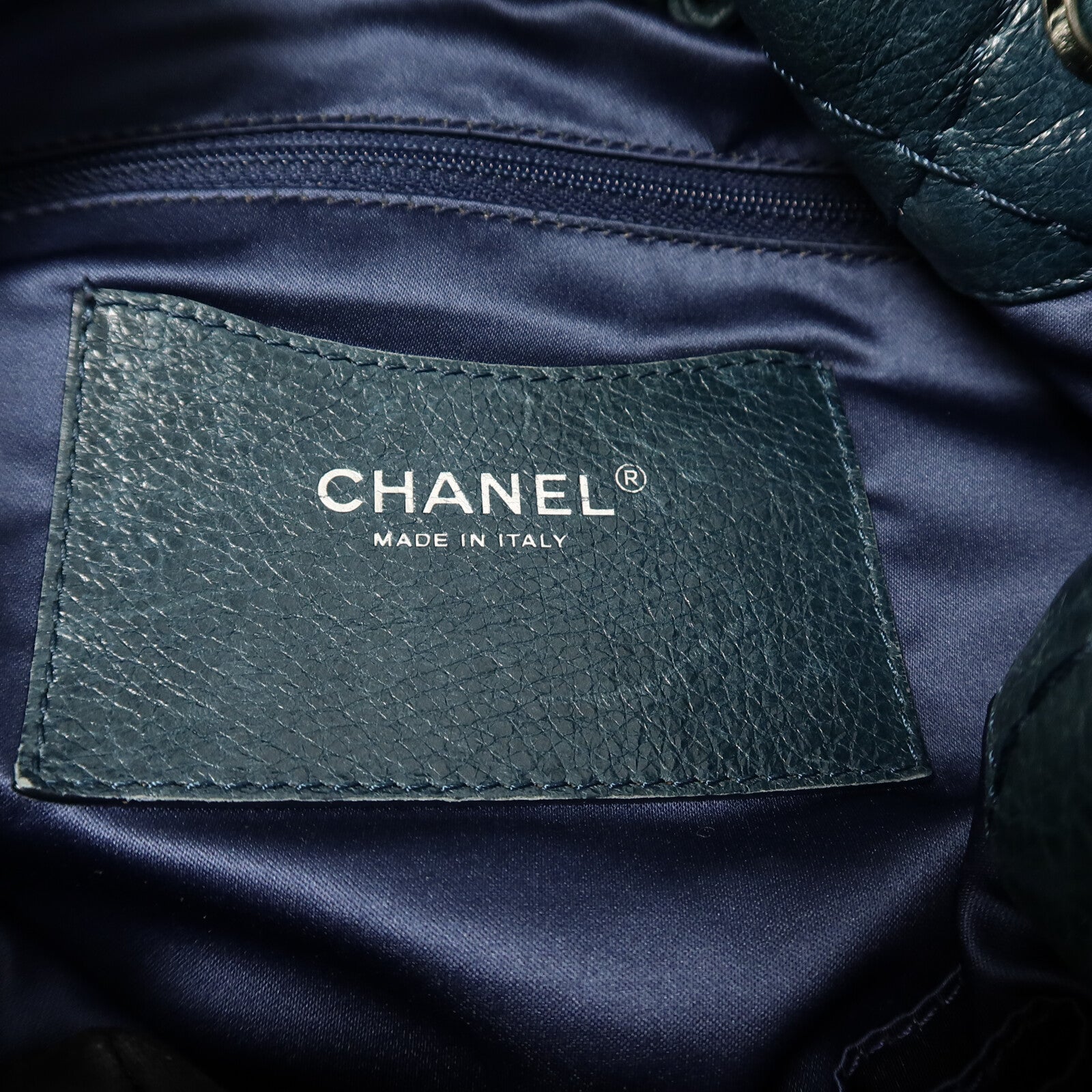 CHANEL 牛皮皮革Shoulder Bag鏈帶手挽袋