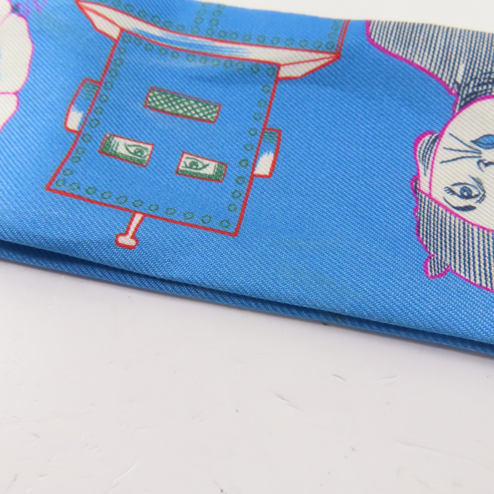 HERMES 絲質Twilly絲巾