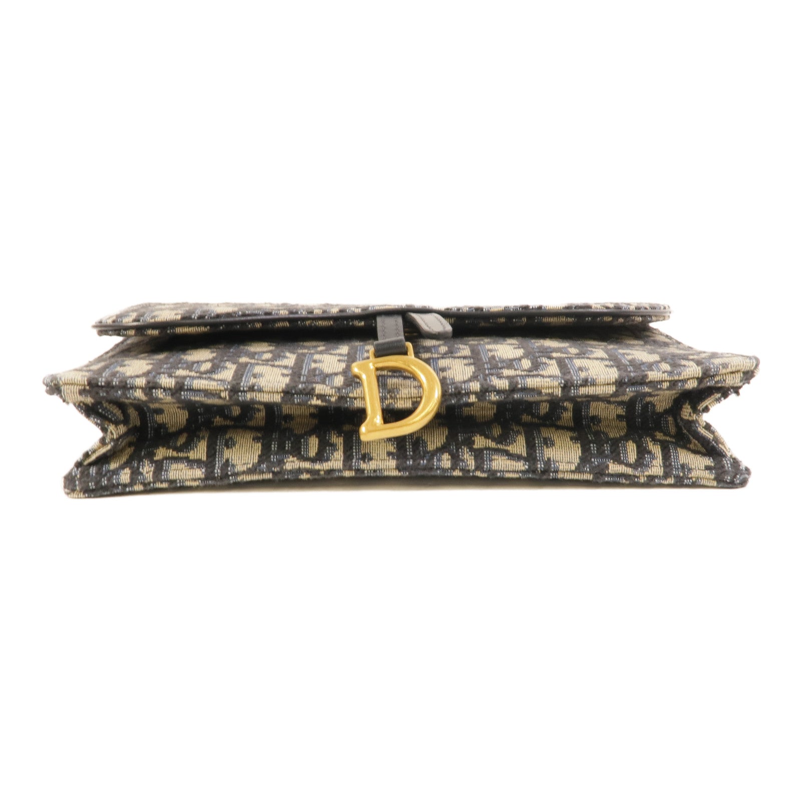 Dior 帆布Saddle Chain Bag肩背袋