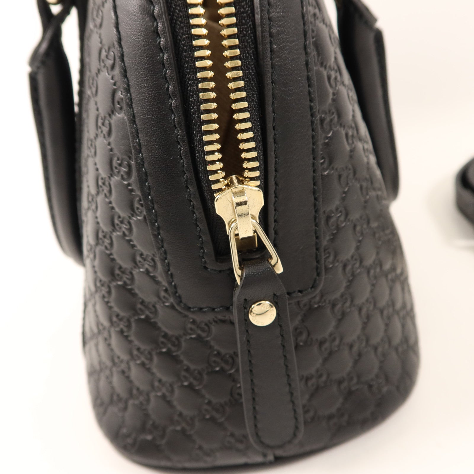 GUCCI 牛皮皮革2 Way Shoulder Bag金扣手挽肩背兩用袋