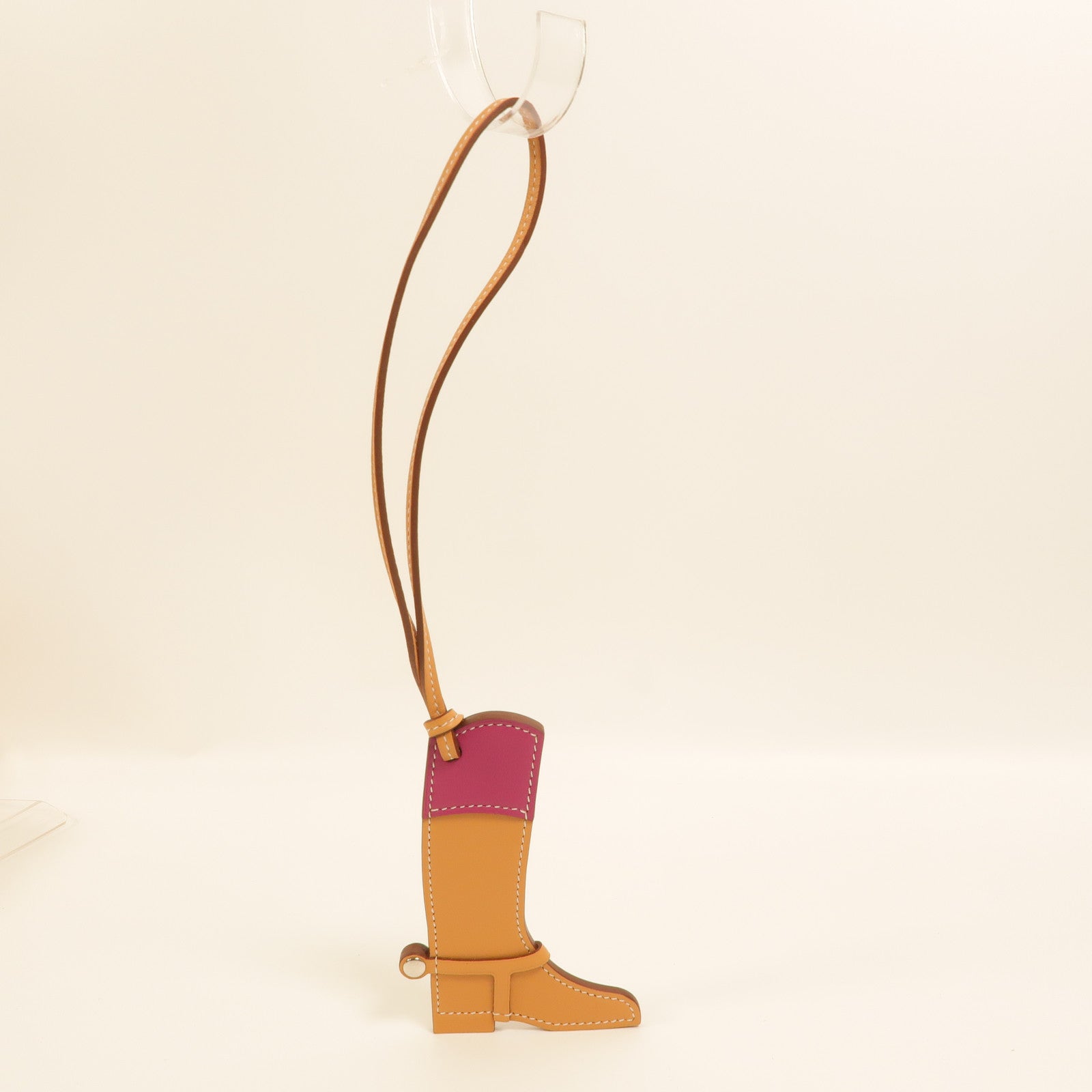 HERMES Swift皮革Paddock Boot Charm掛飾