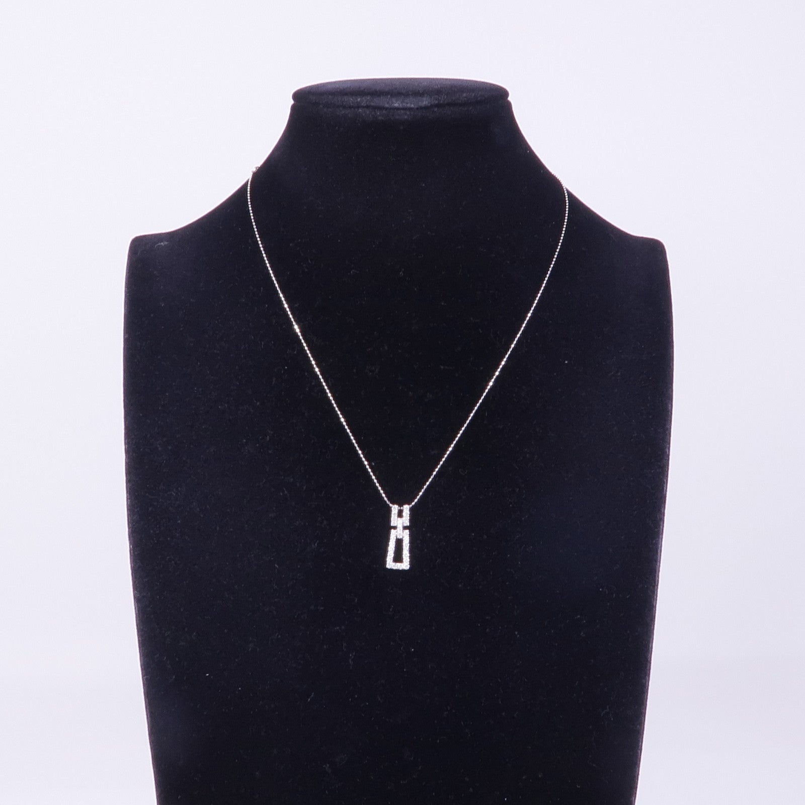 JEWELRY 18K白金Diamond Necklace鑽石項鍊