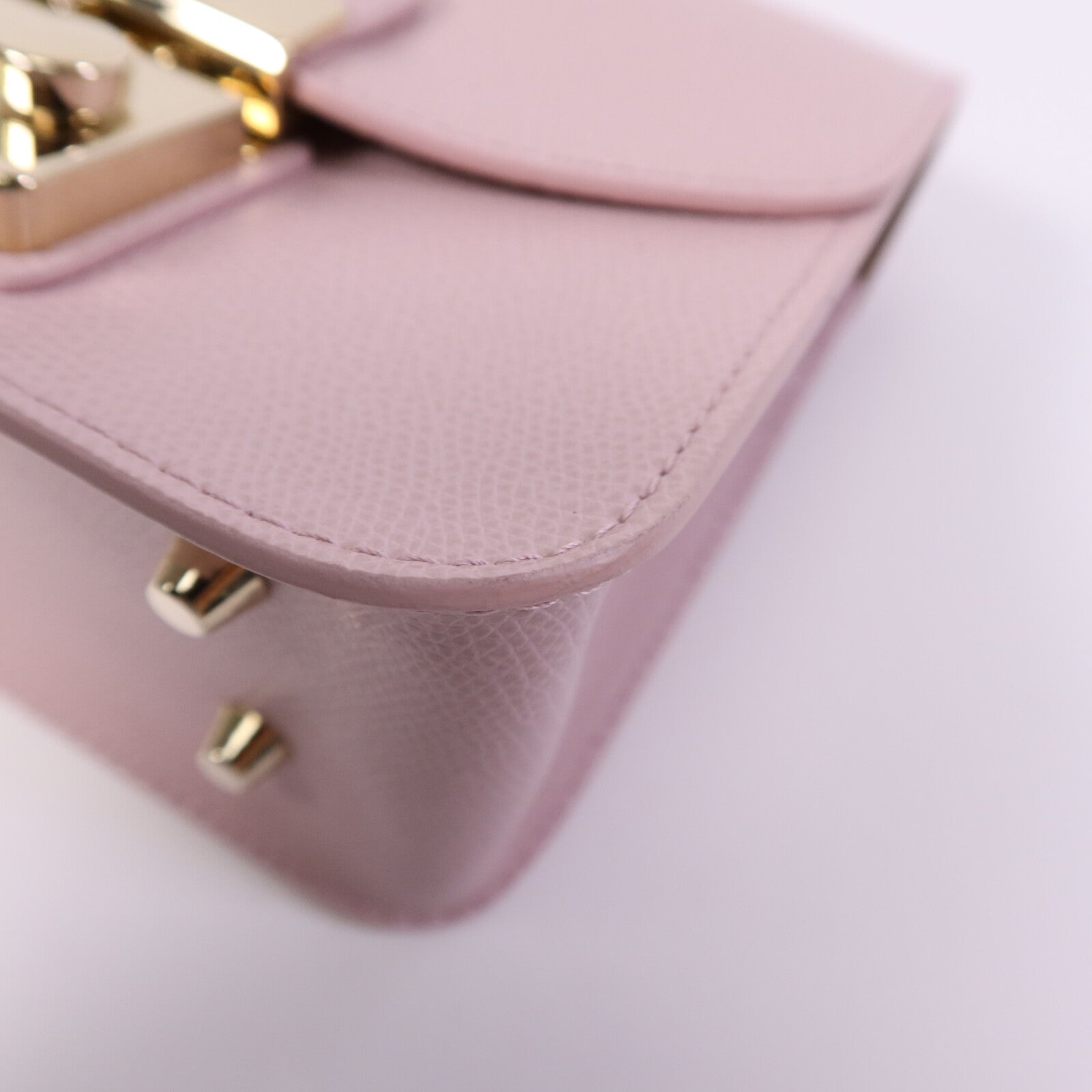 Furla 【激減優惠】牛皮皮革Mini Metropolis金扣鏈帶肩背袋