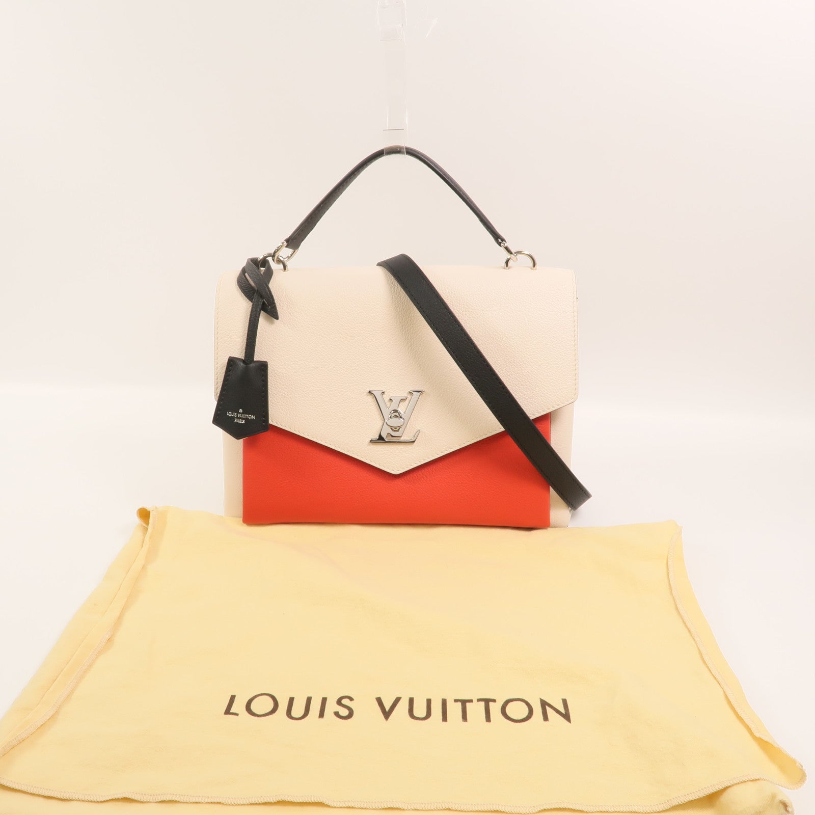 LOUIS VUITTON 牛皮皮革My Lock Me手挽肩背兩用袋