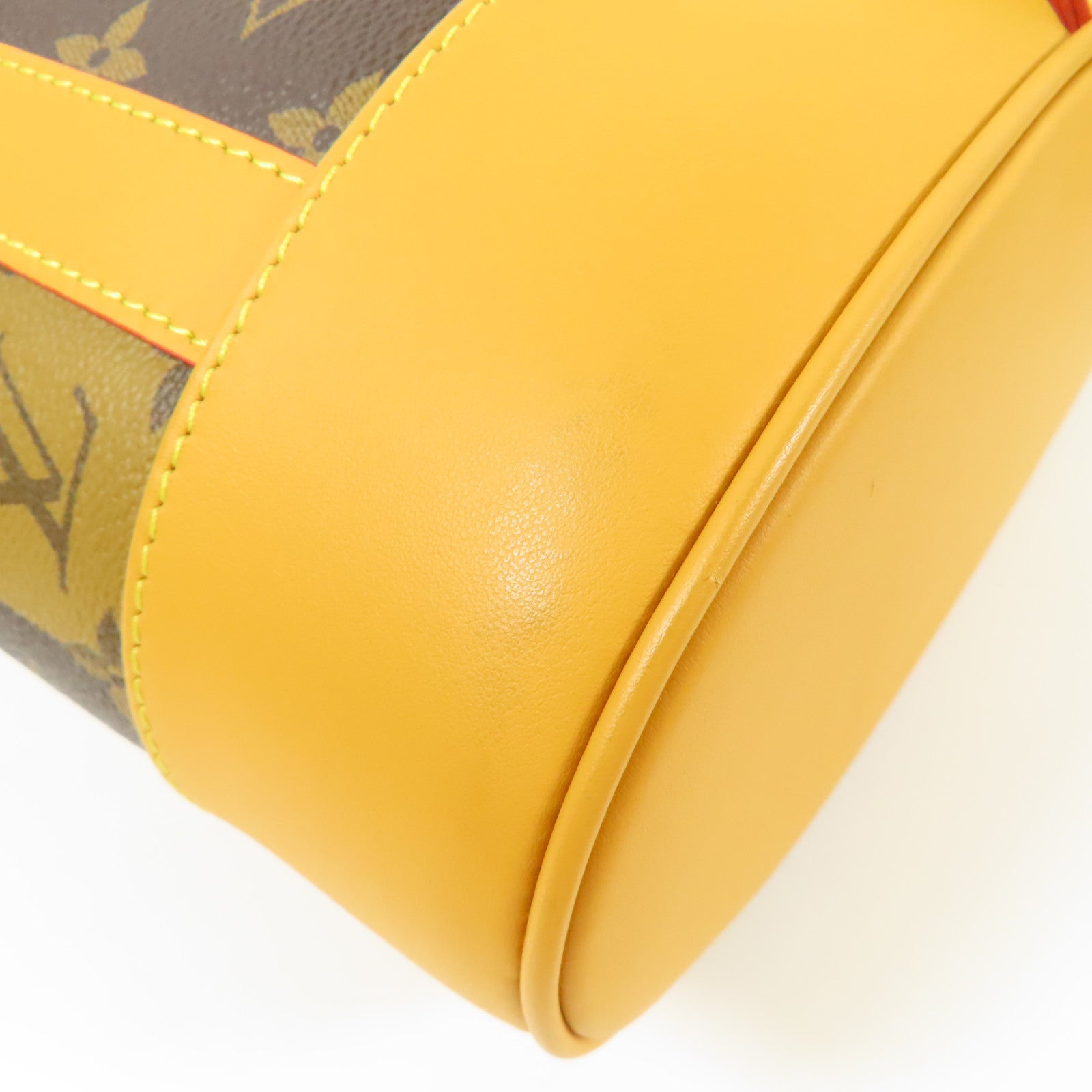 LOUIS VUITTON Monogram Stripe Nigo Randonnee金扣背包