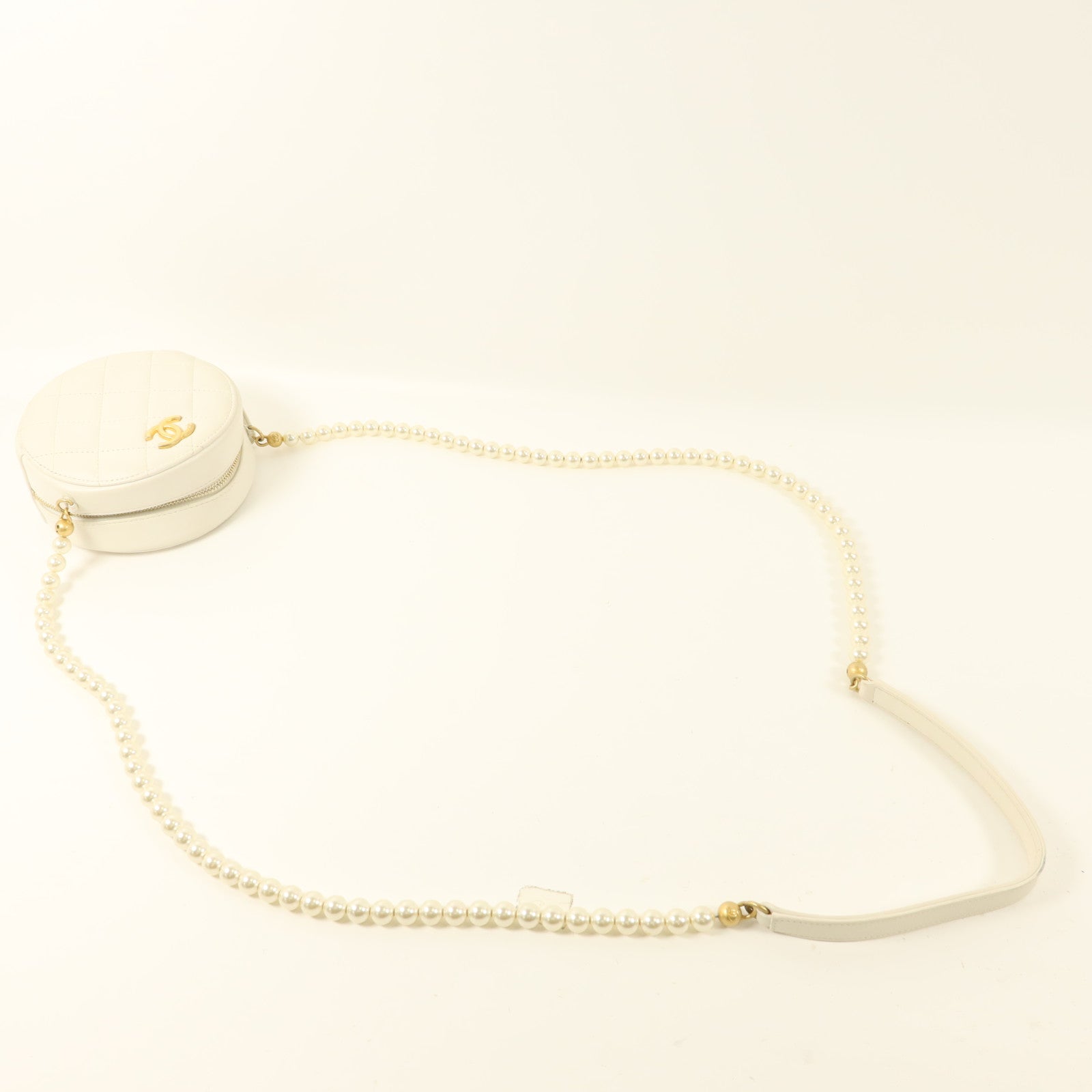 CHANEL 羊皮皮革Shoulder Bag金扣肩背袋