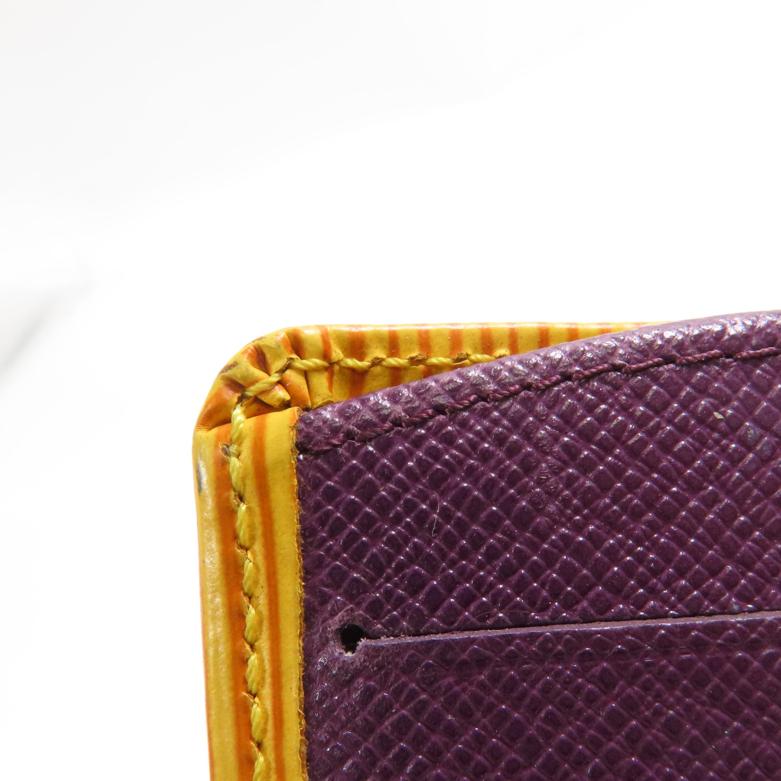 LOUIS VUITTON LV GHW Wallet  Epi Yellow
