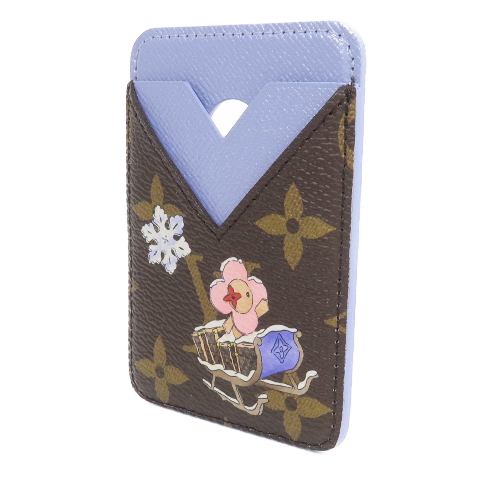 LOUIS VUITTON Monogram Magnetic Card Holder卡片套
