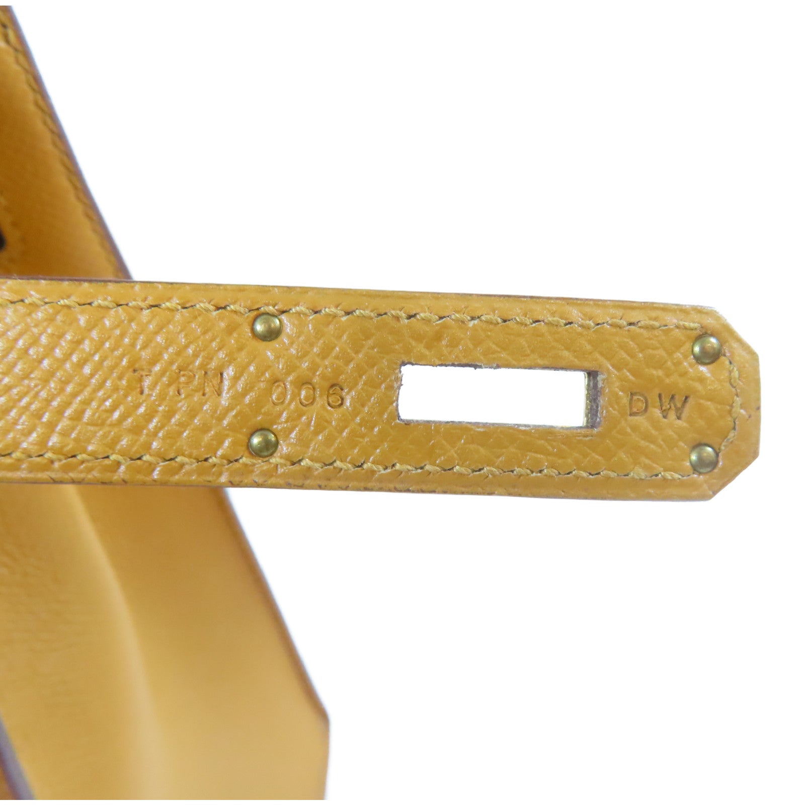 HERMES Epsom皮革Kelly 28金扣手挽肩背兩用袋Caramel/啡色