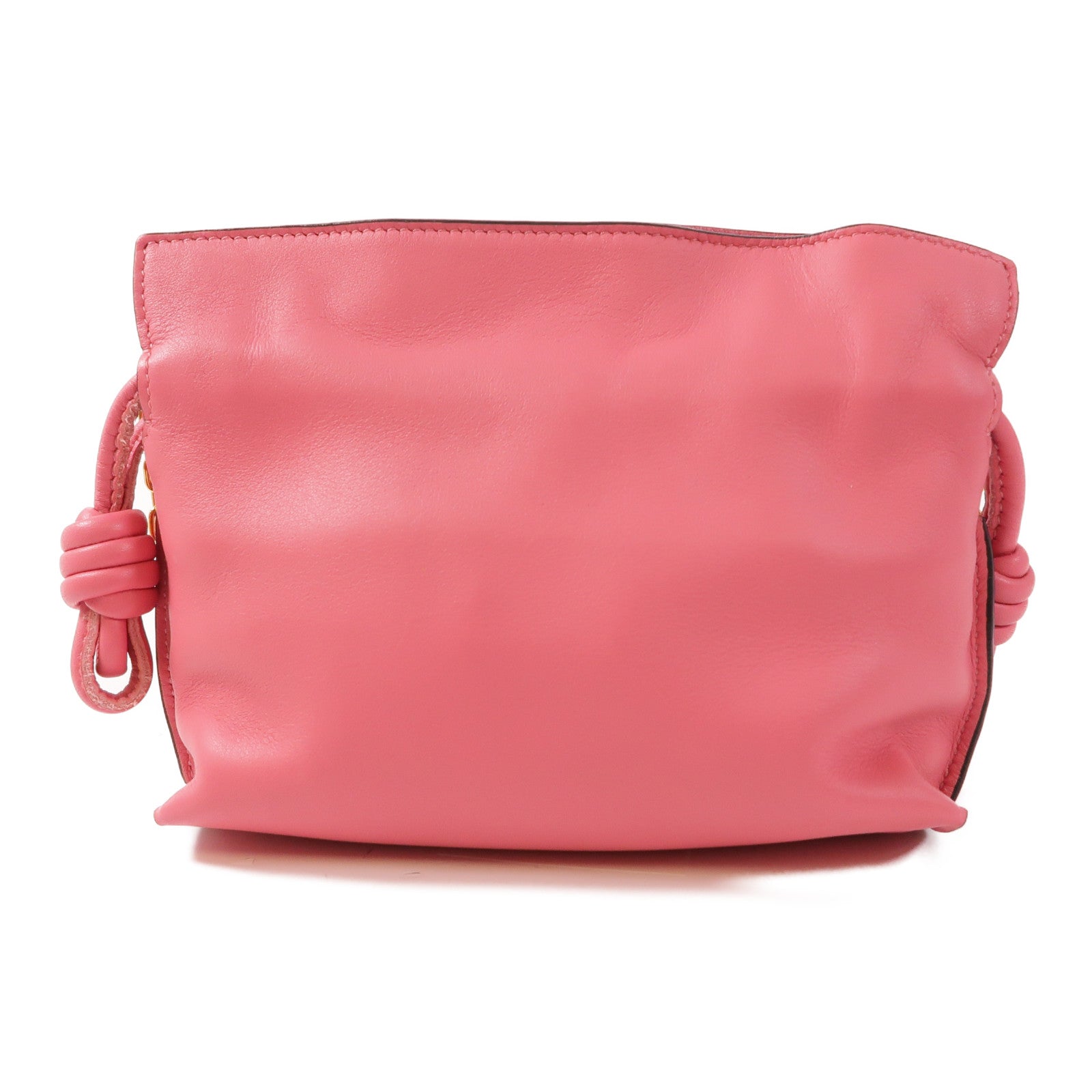 LOEWE 羊皮皮革Nano Flamenco金扣鏈帶肩背袋